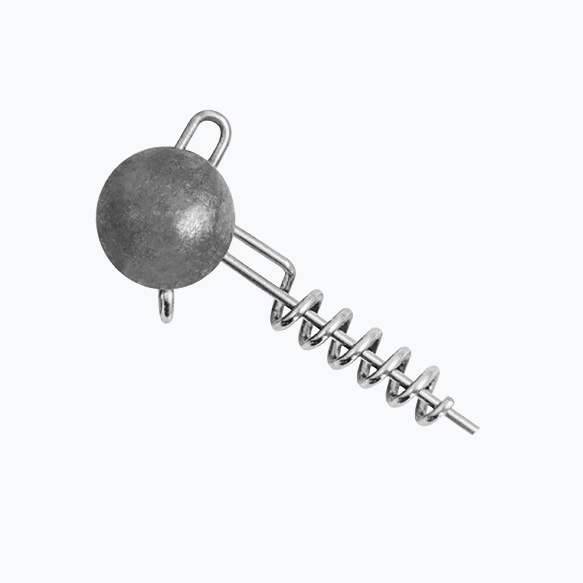 Delphin Bomb Twisto Jiger lure head 3 pcs grey 669002005 (30 g)