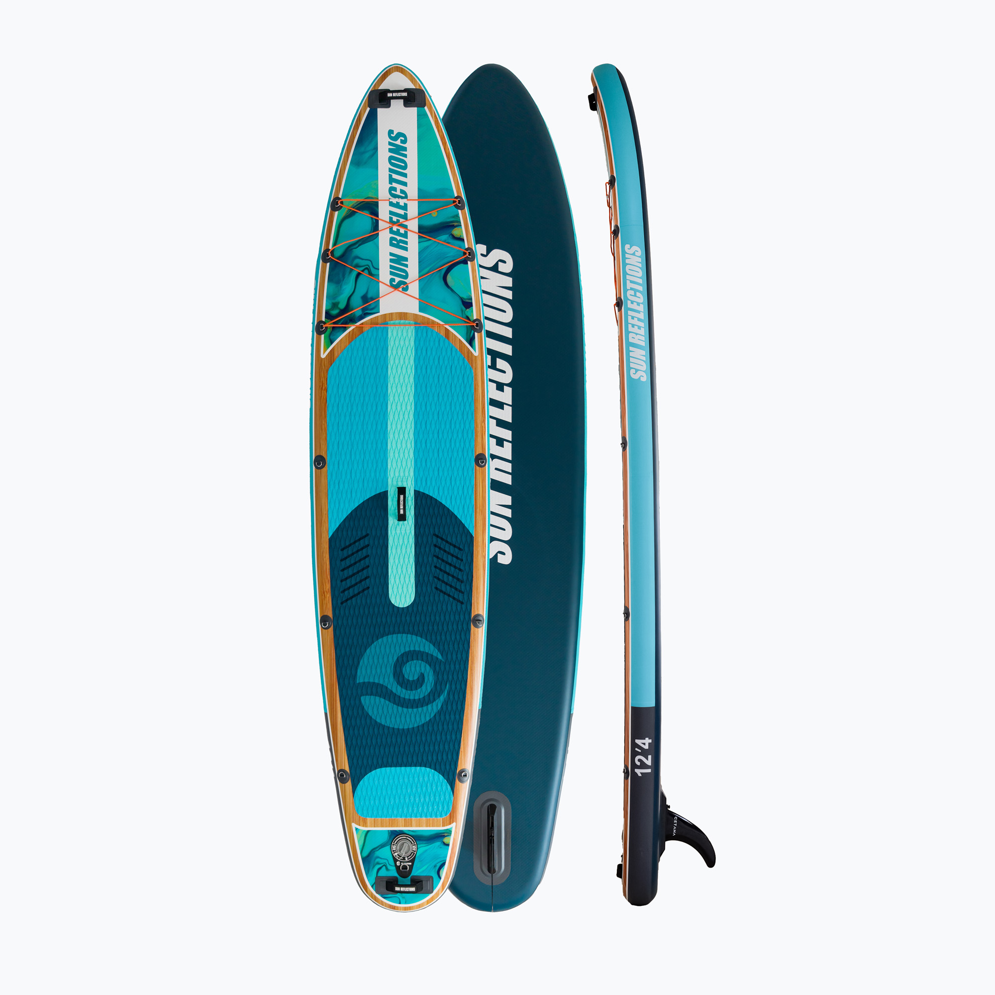 SUP board Sun Reflections Multi Minicombo 12'4"