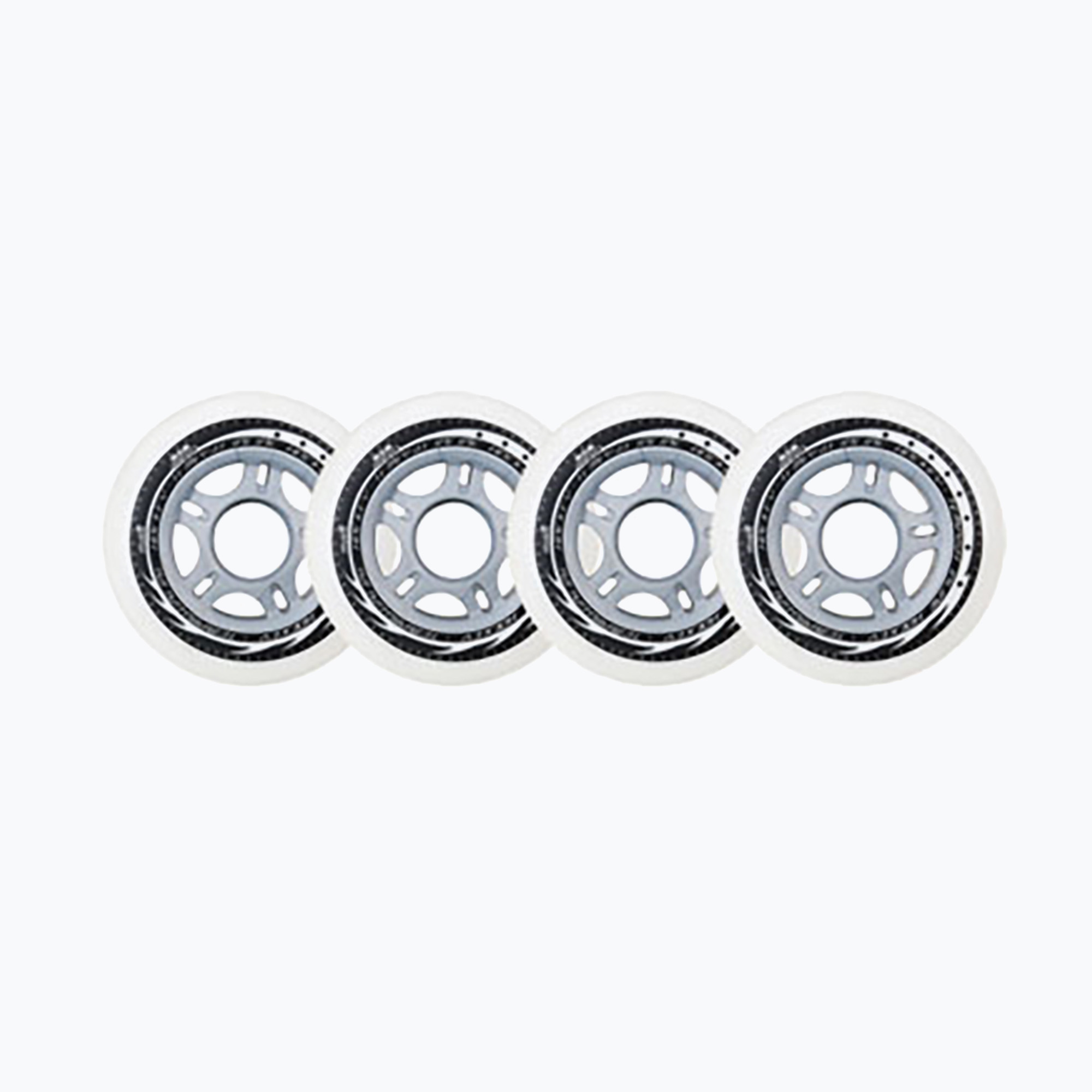 Tempish Woow PU 80 mm/78A rollerblade wheels 4 pcs white. (80mm/78A)