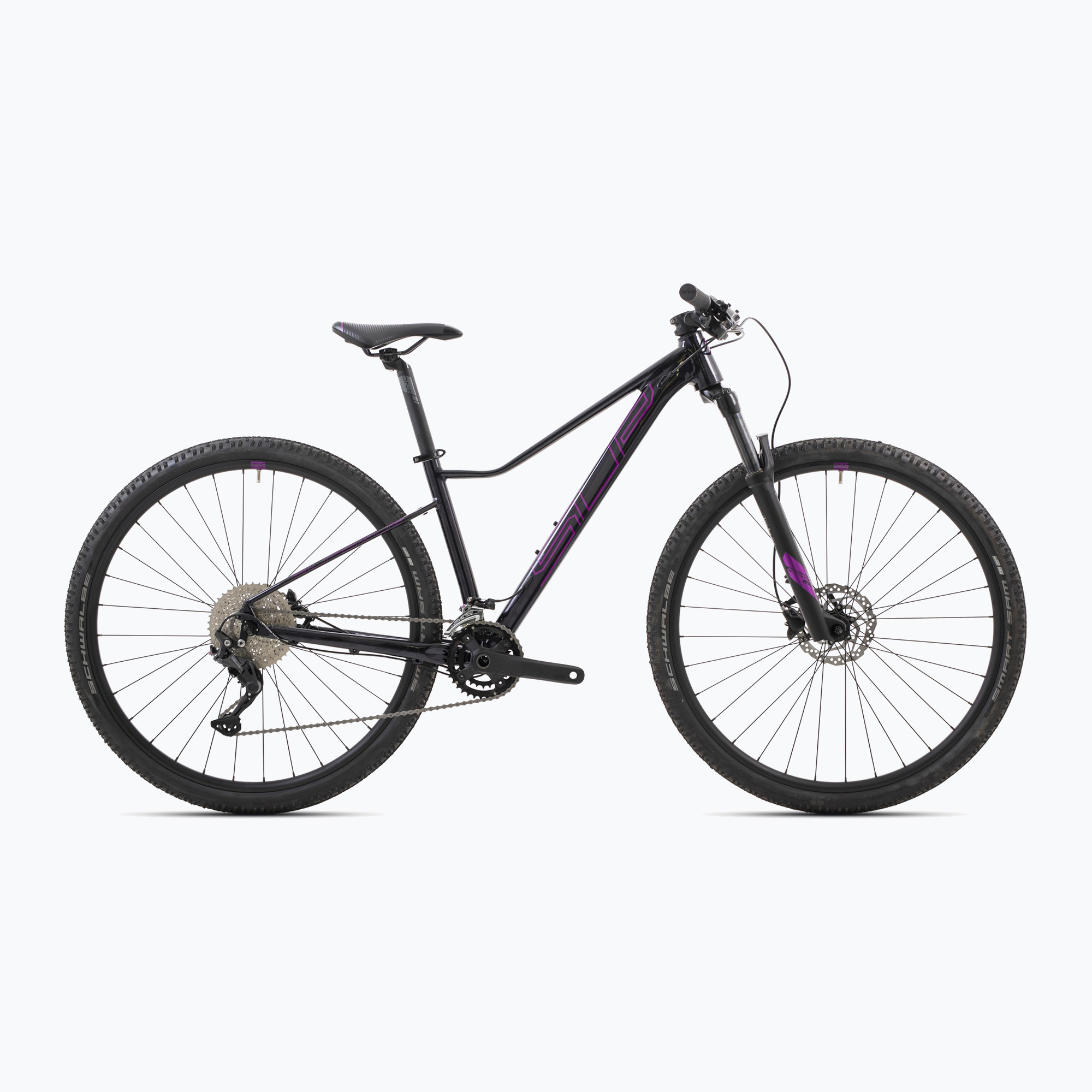 Women's mountain bicycle Superior XC 879 W gloss black rainbow/purple (20.0" (L))