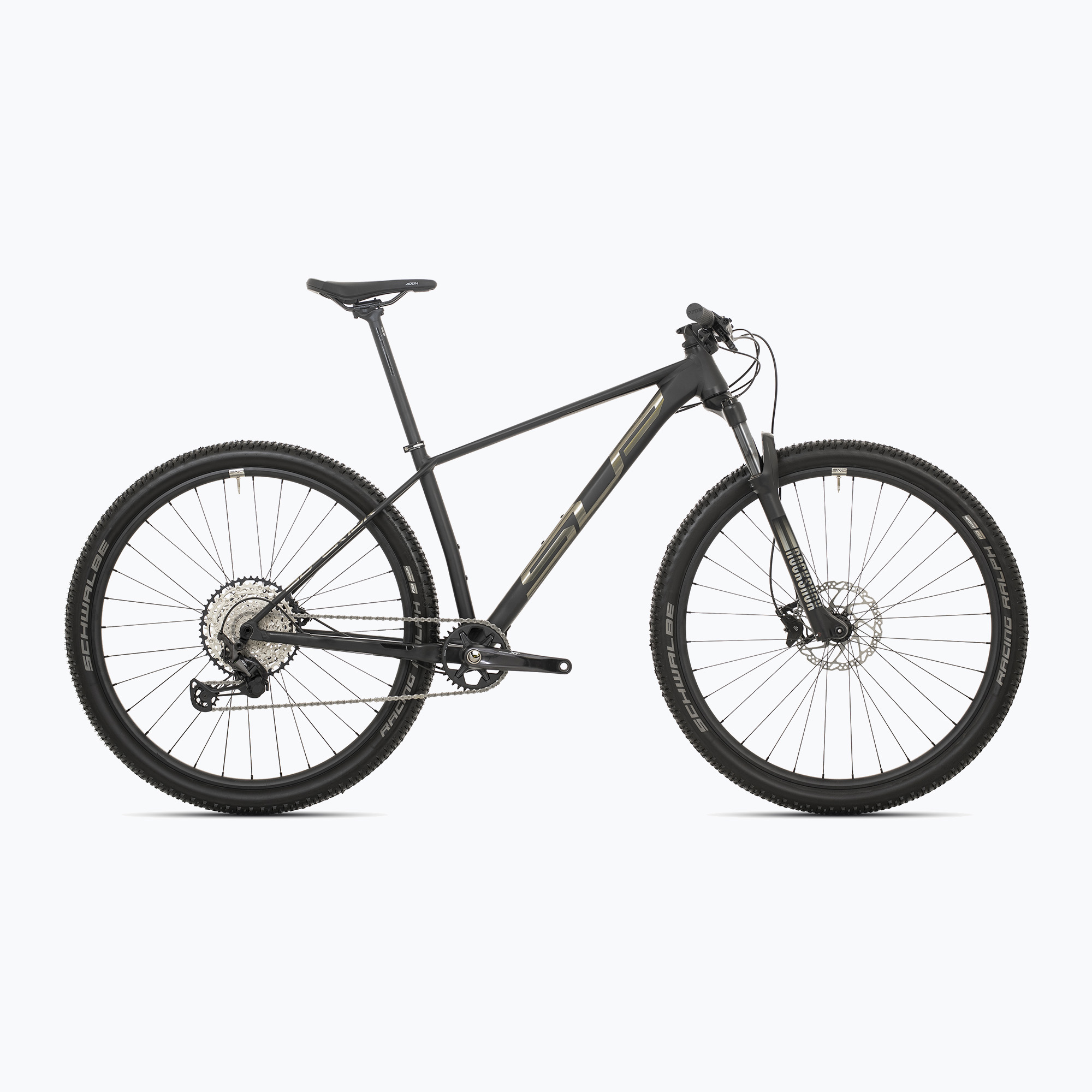 Superior XP 939 matte black/stealth chrome mountain bicycle (17.5" (M))