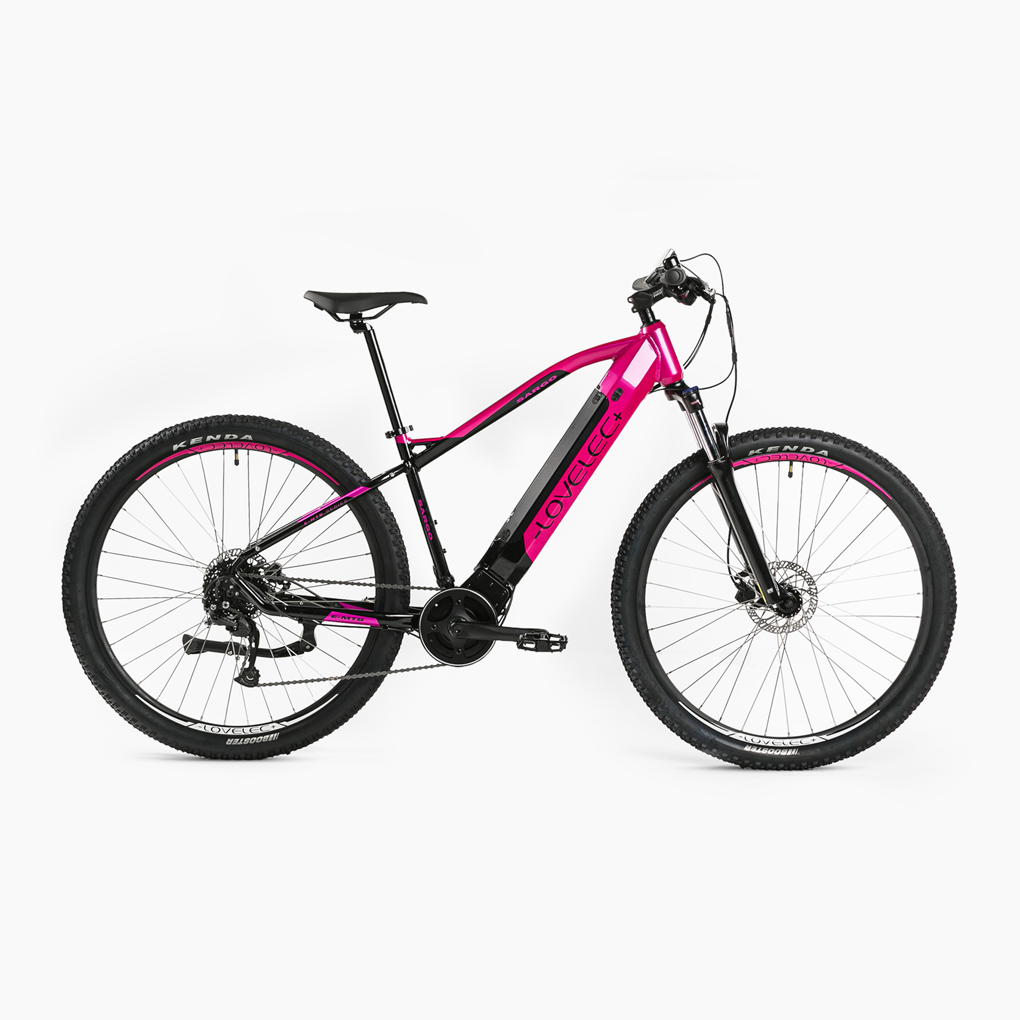 LOVELEC electric bicycle Sargo 20Ah pink/black B400342 (19'')