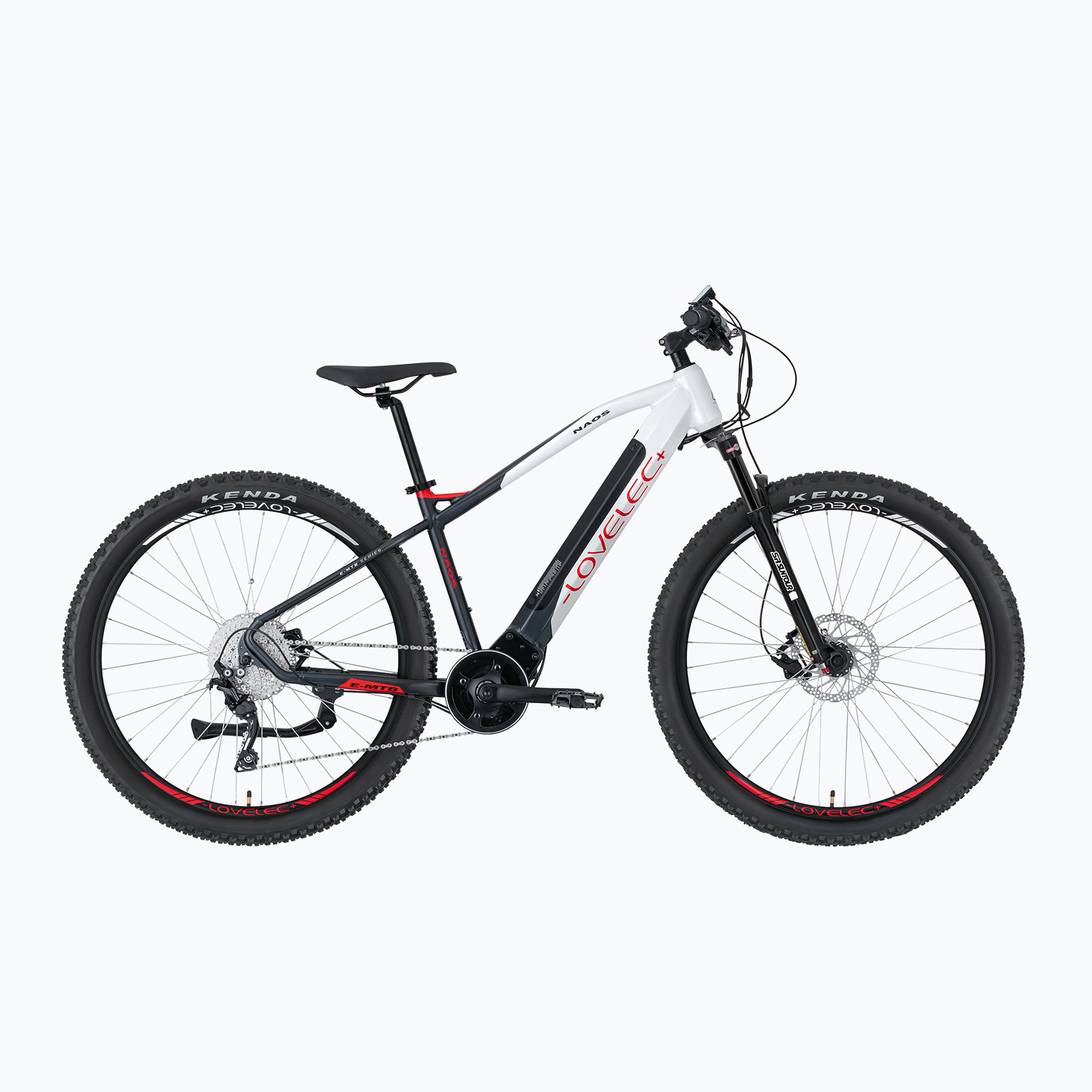 LOVELEC Naos 36V 15Ah 540Wh white/black electric bicycle (19'')