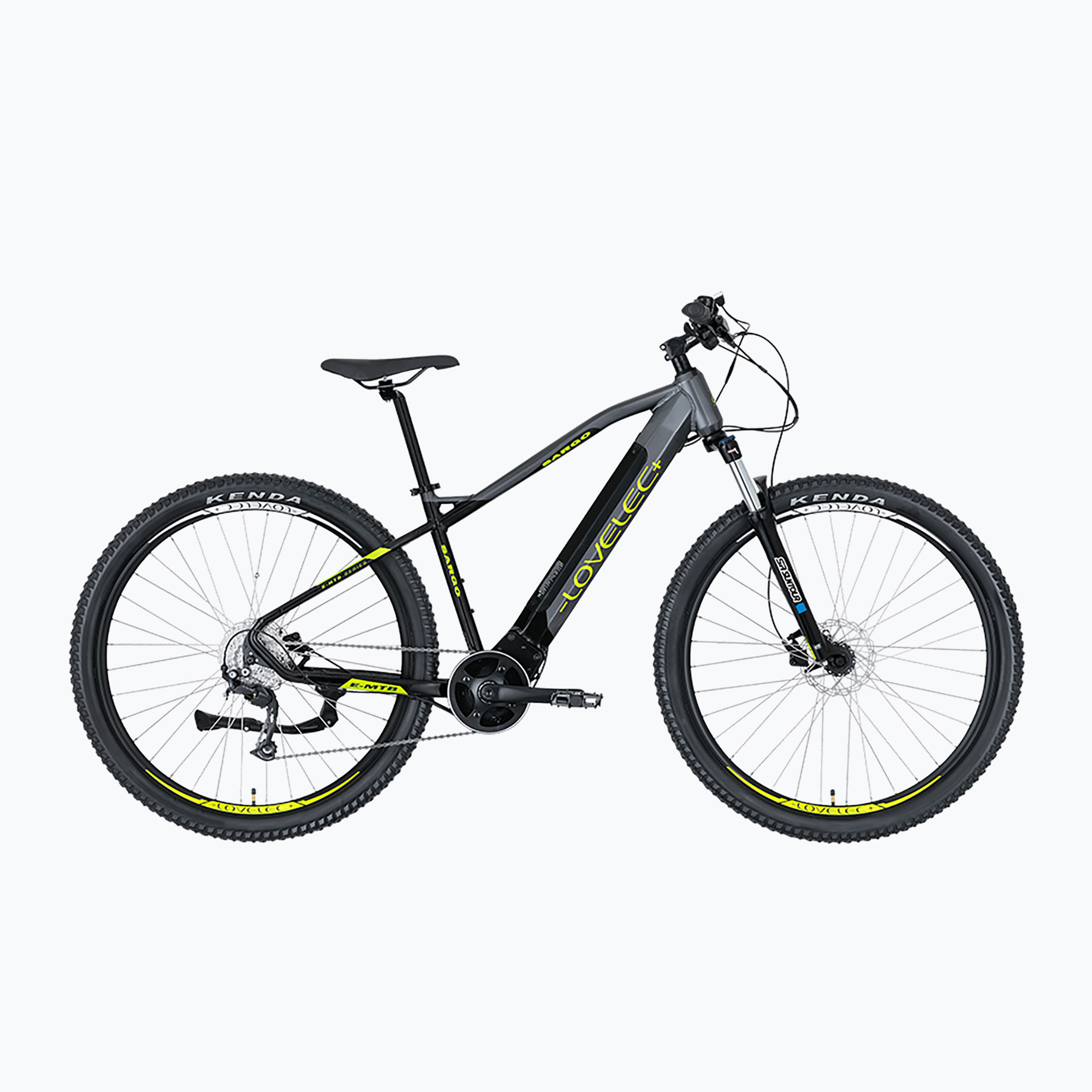 LOVELEC Sargo 36V 15Ah 540Wh grey/black electric bicycle (20.5'')