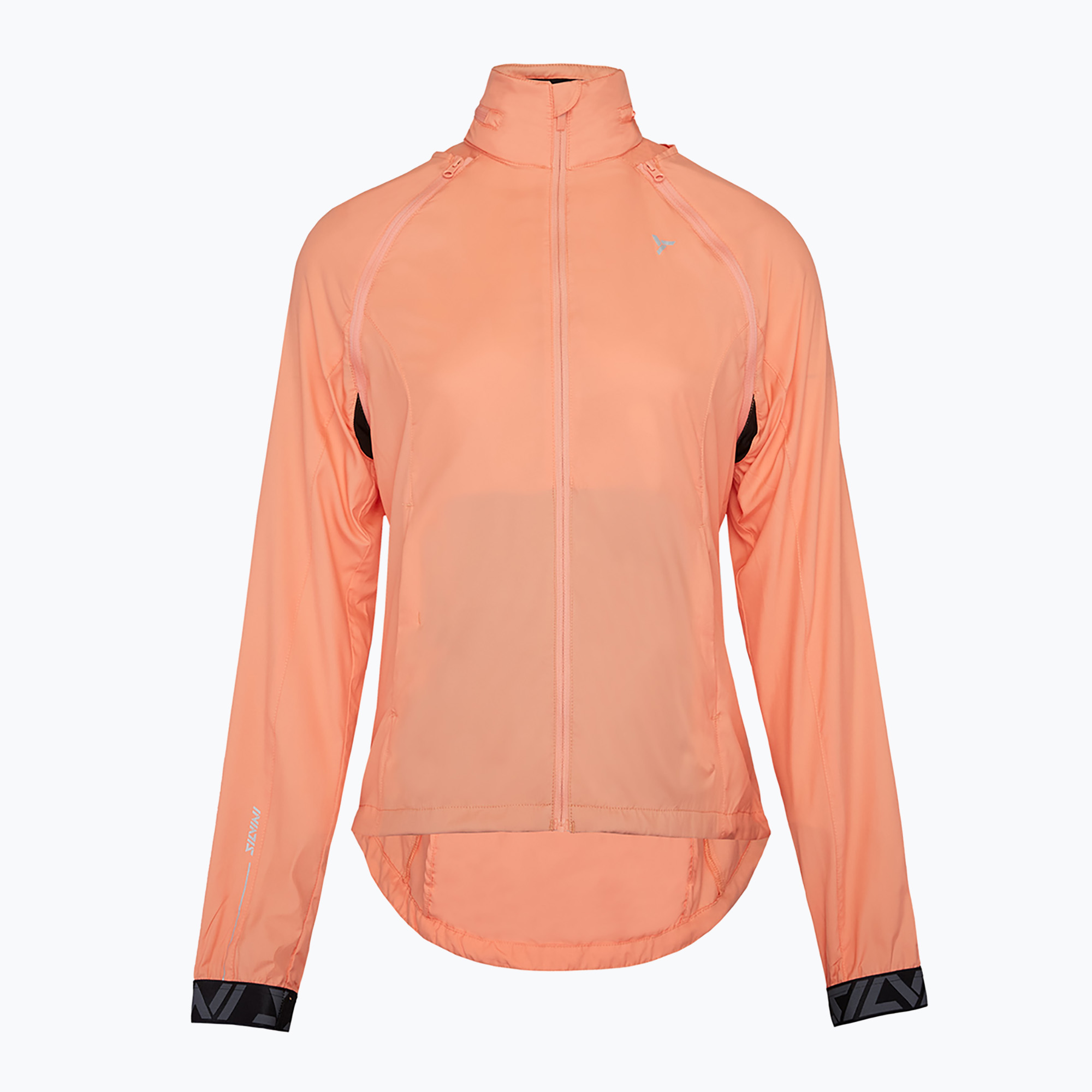Women's cycling jacket SILVINI Vetta orange (M)