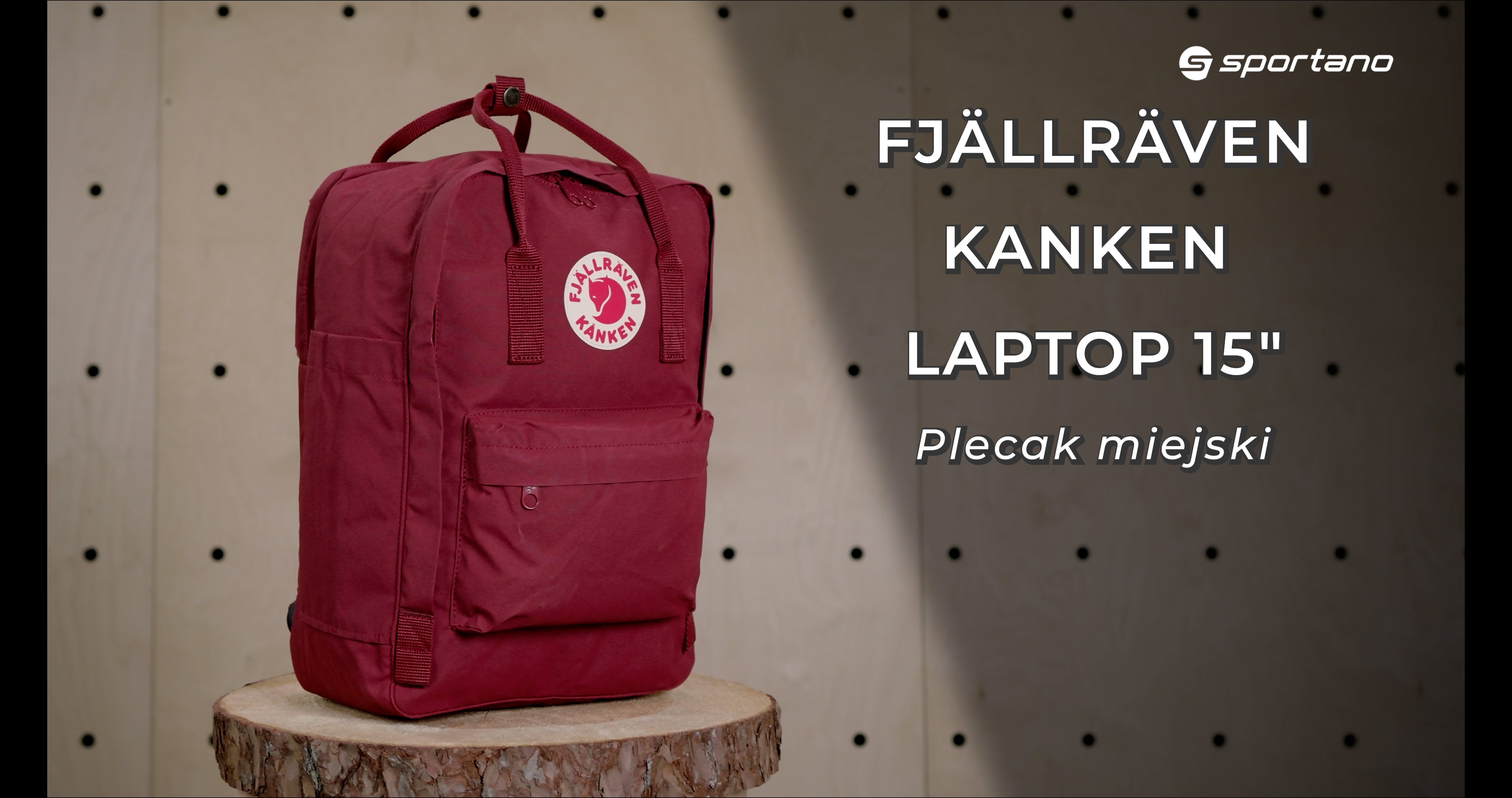 Fjällräven Kanken Laptop 15" hiking backpack 664 frost green F23524