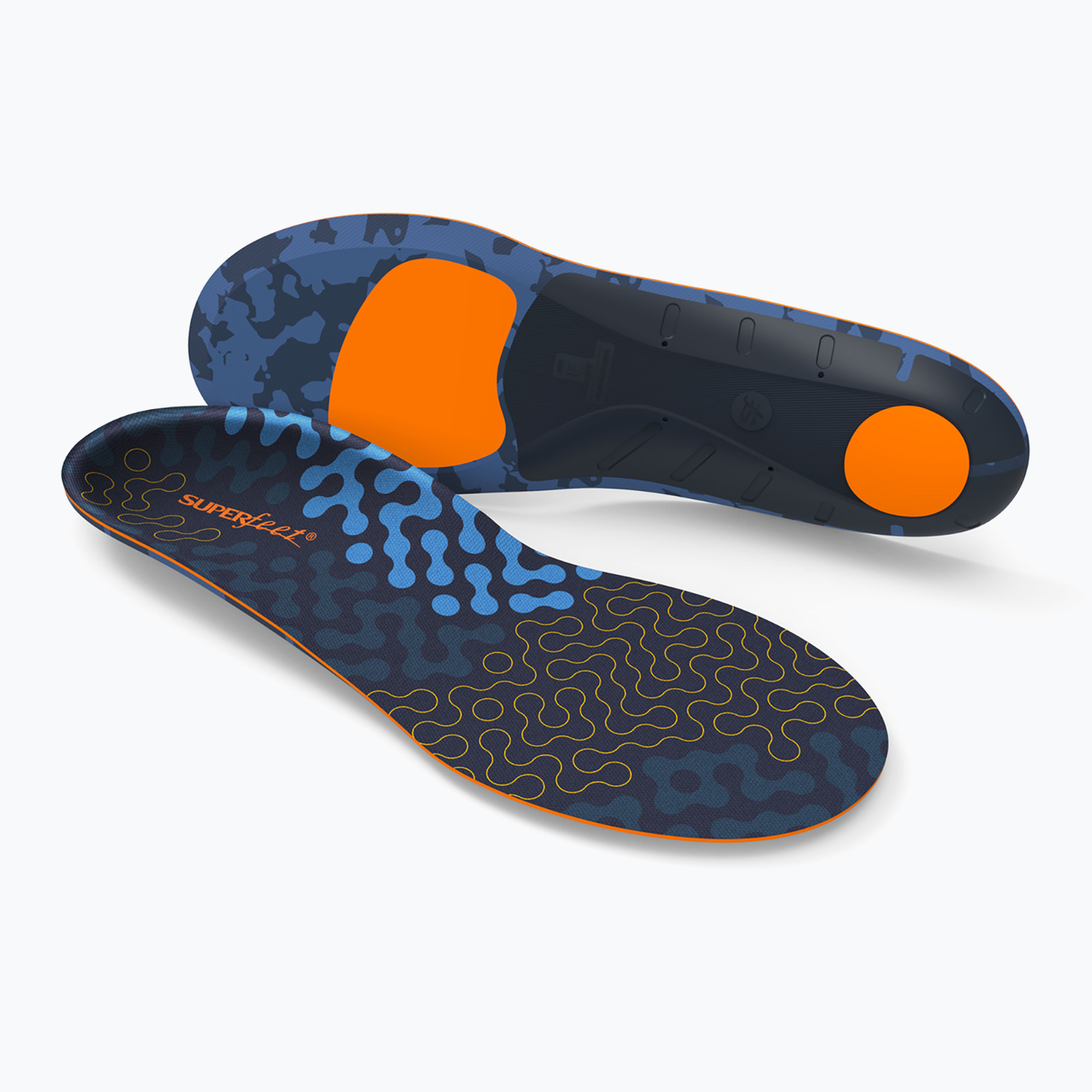Shoe insoles Superfeet Active Cushion Medium Arch riviera (42-44 EU)