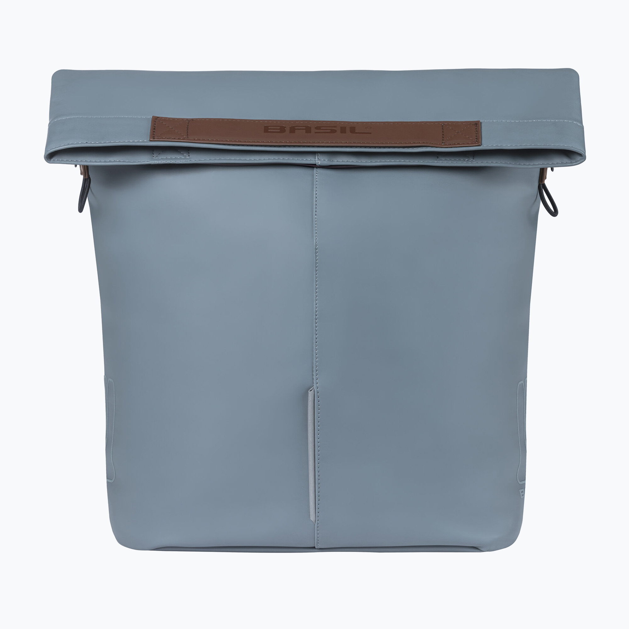 Bike carrier bag Basil City Shopper Vegan Leather 16 l blue (16 l)