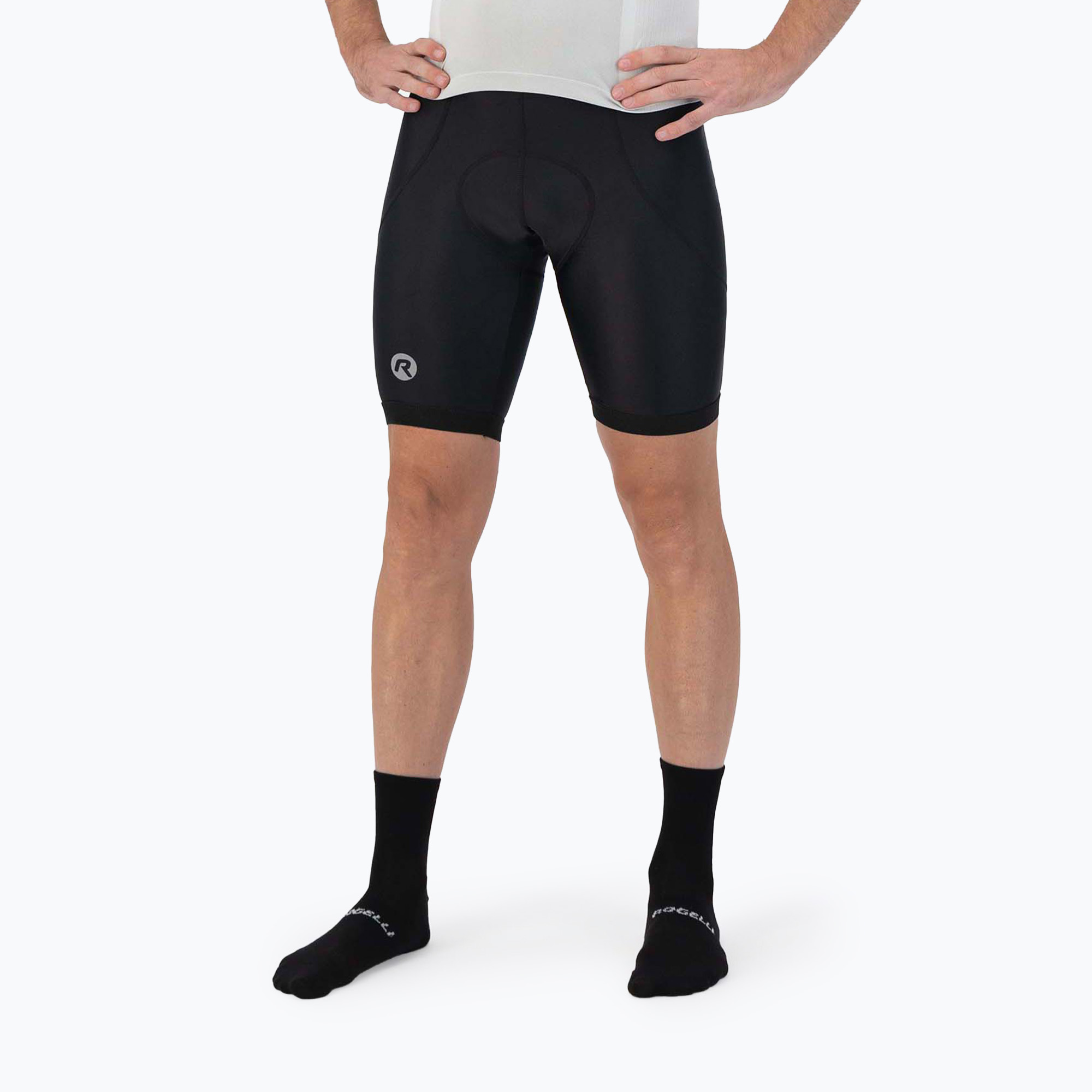 Rogelli Core black men's cycling shorts (S)