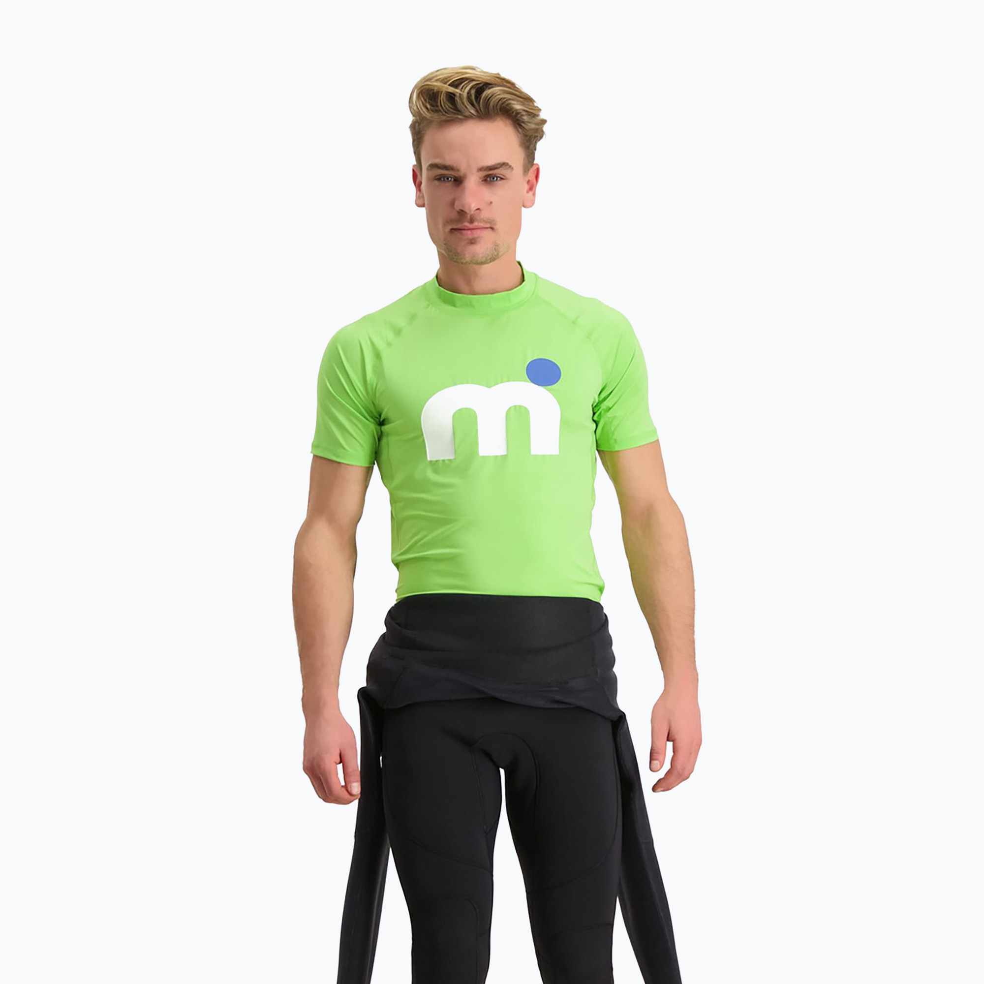 Men's swim shirt Mistral Orlando Lycra green (XXXL)