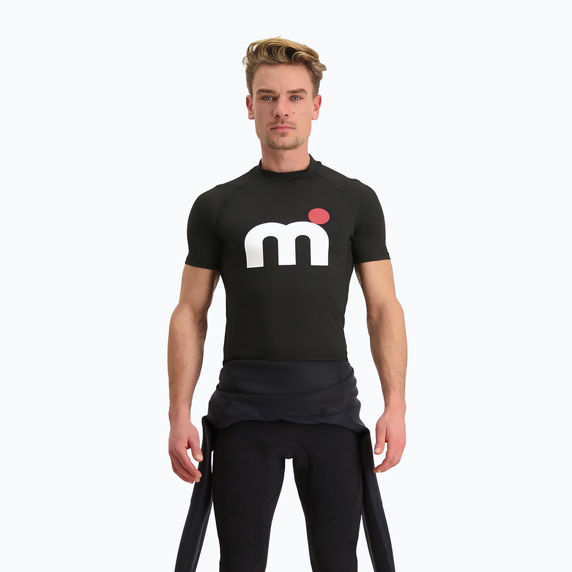 Men's Mistral Orlando Lycra swim shirt black (M)