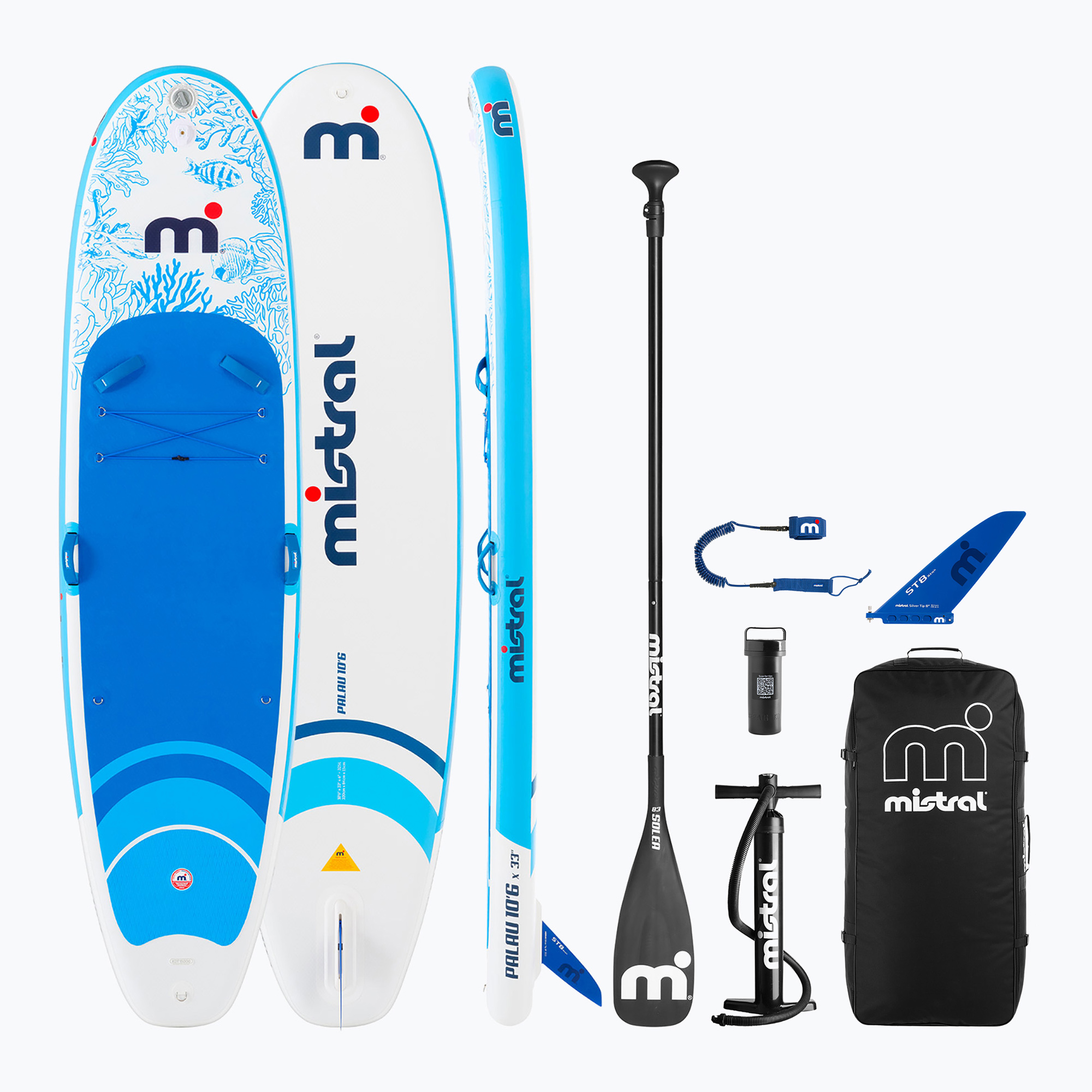 SUP board Mistral Palau 10'6" blue/white (320 cm)