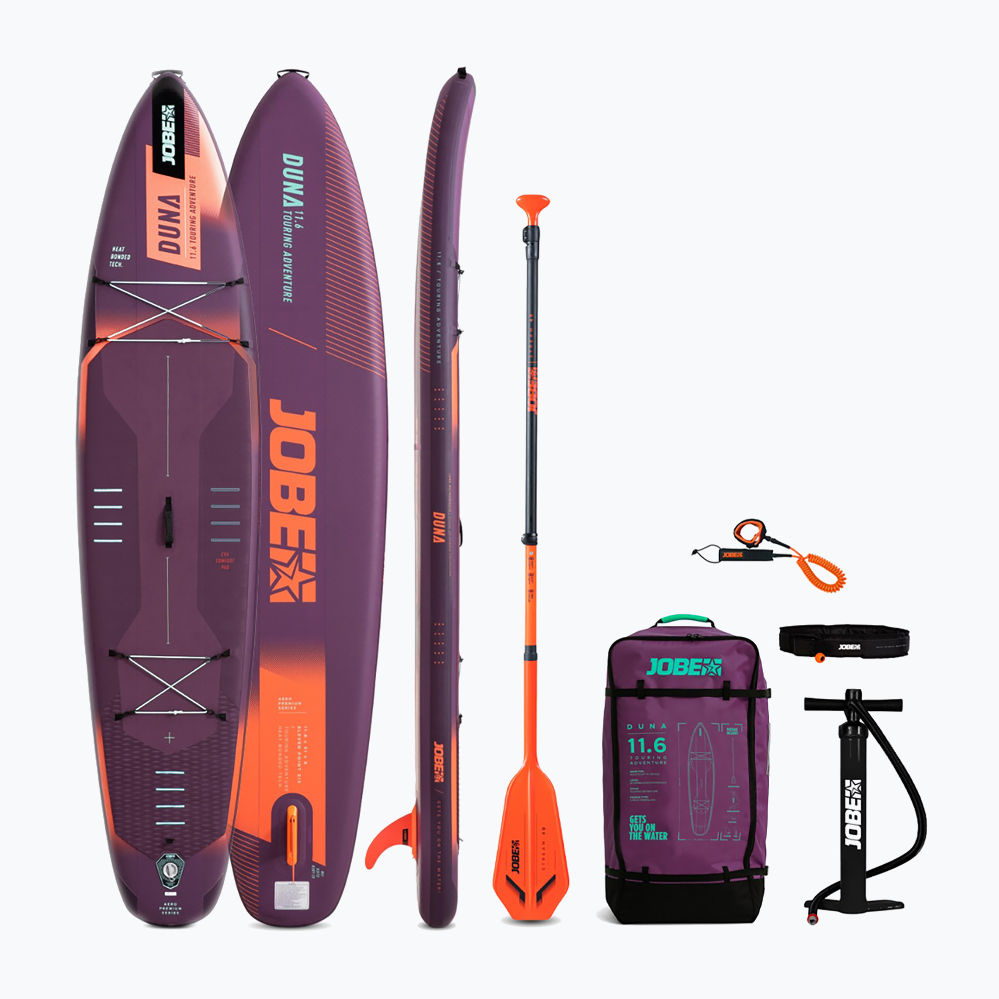 JOBE Aero Duna SUP Board Package 11'6" sunset purple (350 cm)
