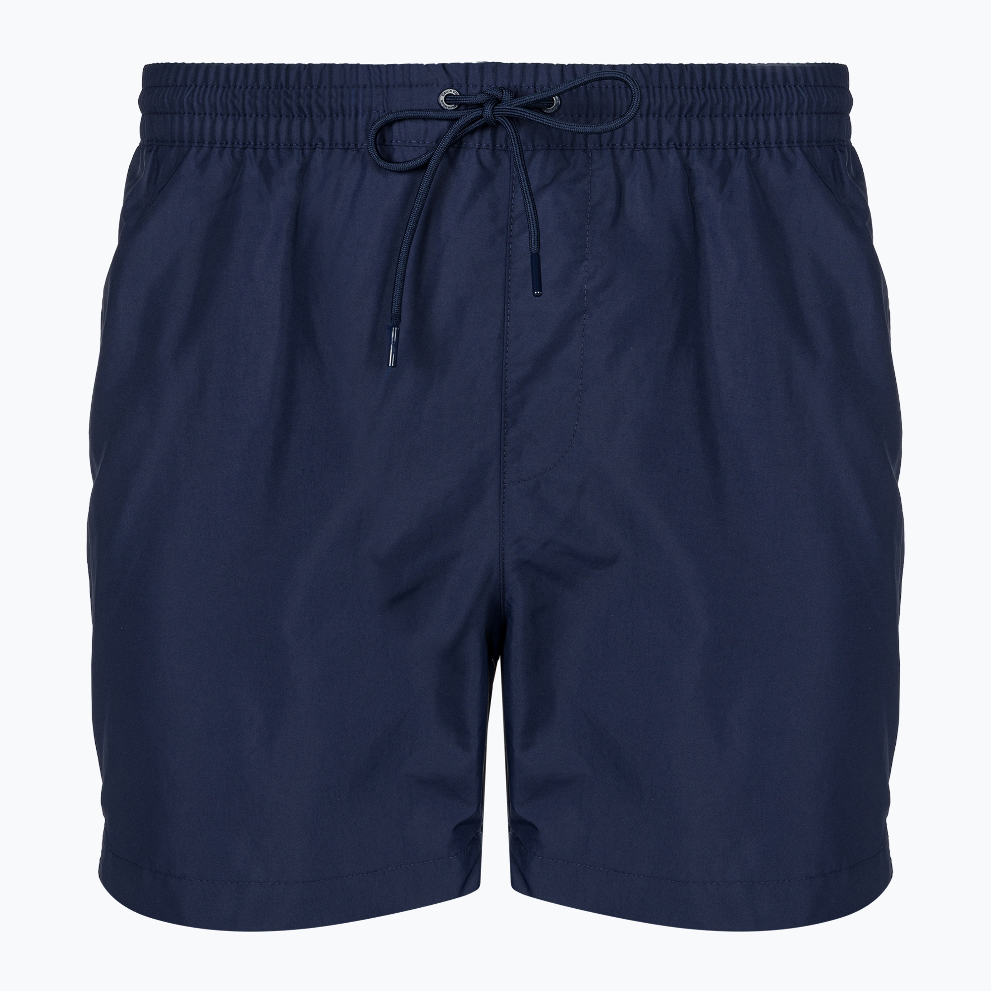 Men's Calvin Klein Medium Drawstring signature navy swim shorts (M)