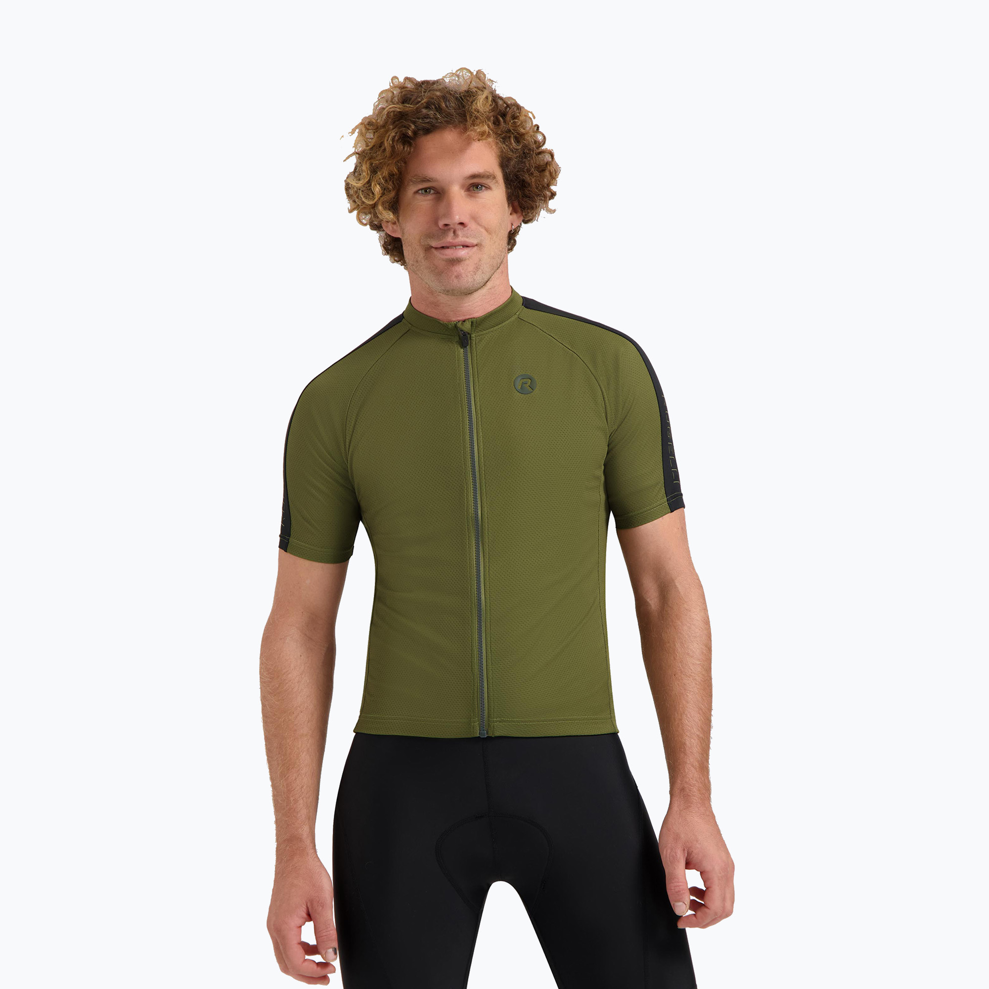 Rogelli Explore green men's cycling jersey (S)