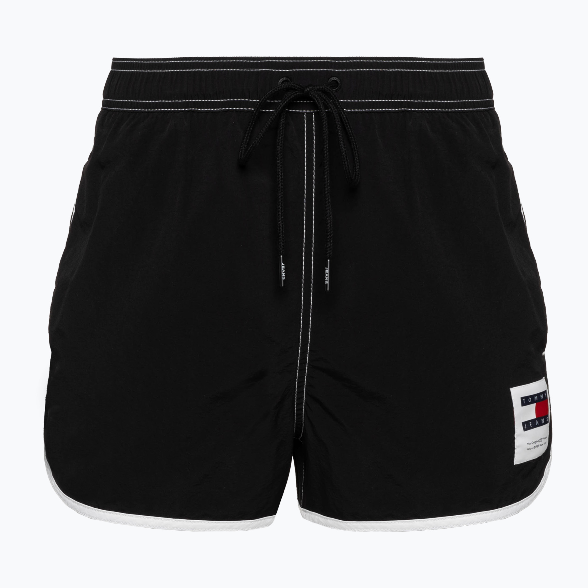 Men's Tommy Jeans Runner swim shorts black (S)