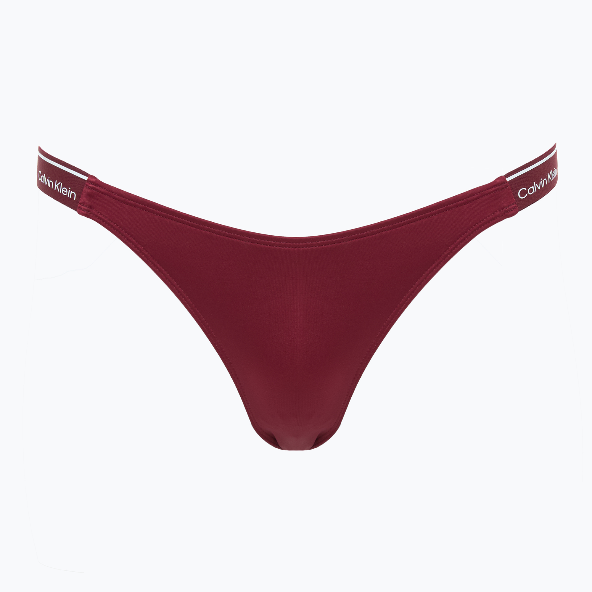 Calvin Klein swimsuit bottom KW0KW02732 Curved Delta Bikini plum glaze (XL)