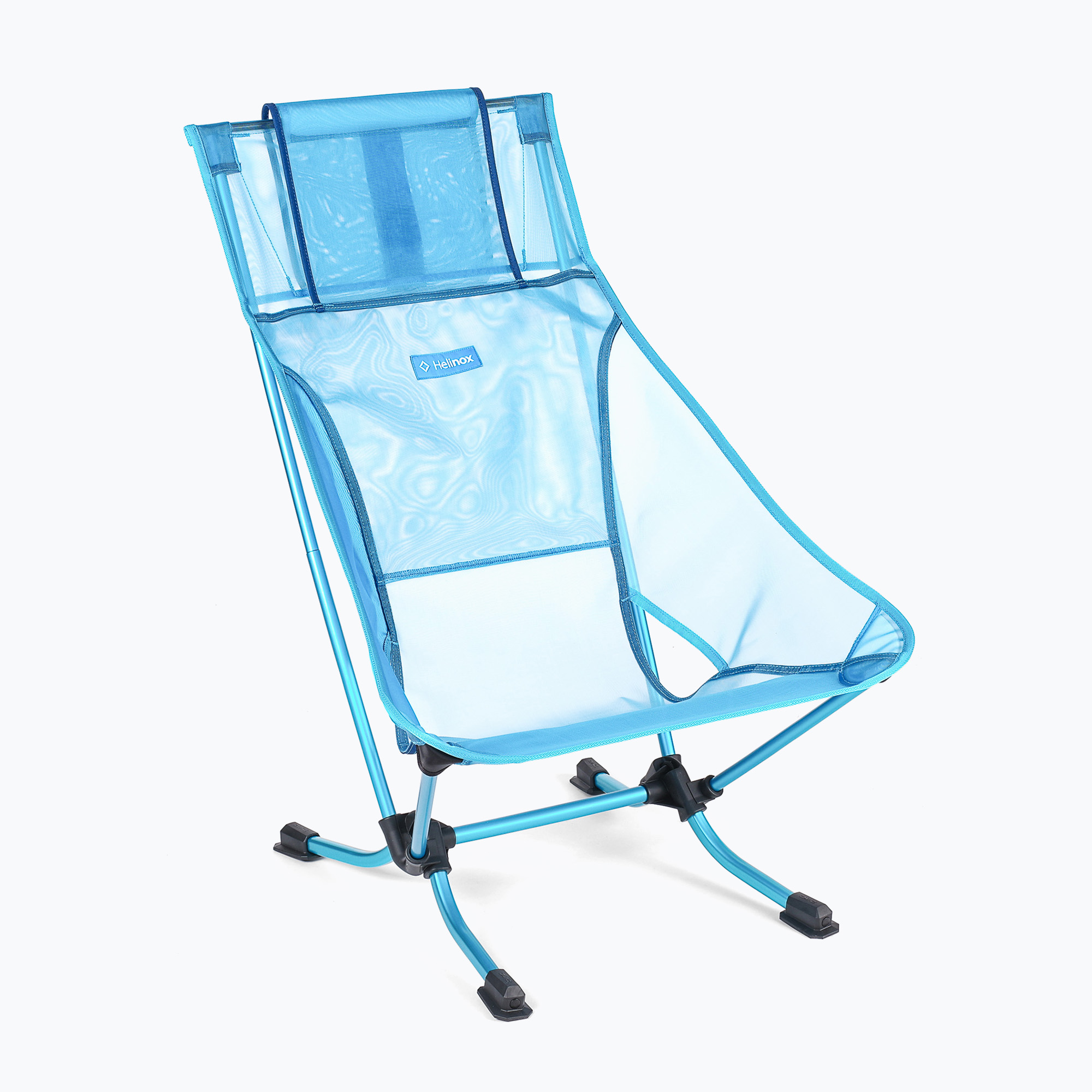 Helinox Beach blue mesh camping chair