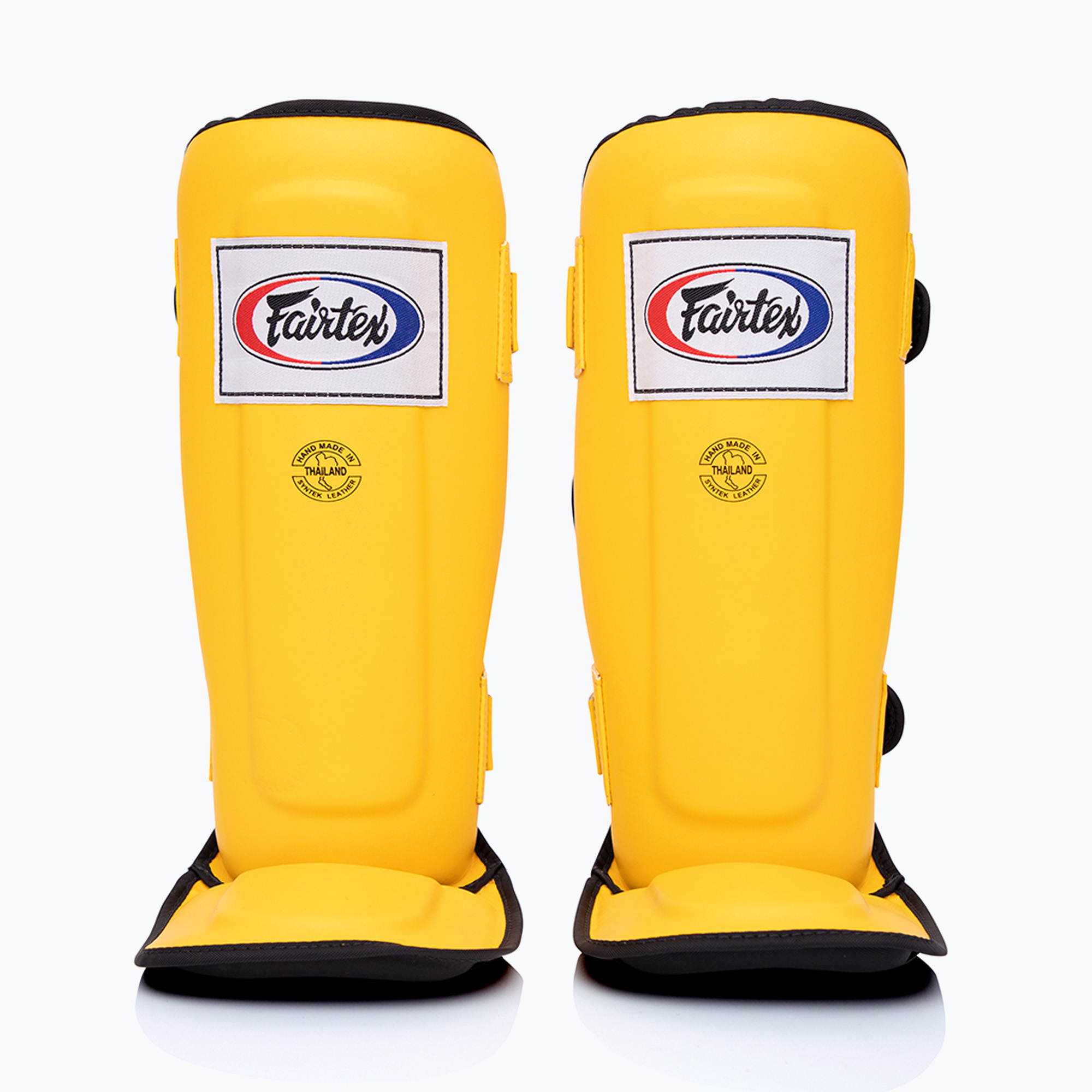 Fairtex In-Step Double Padded Tibia Protectors yellow (XL)