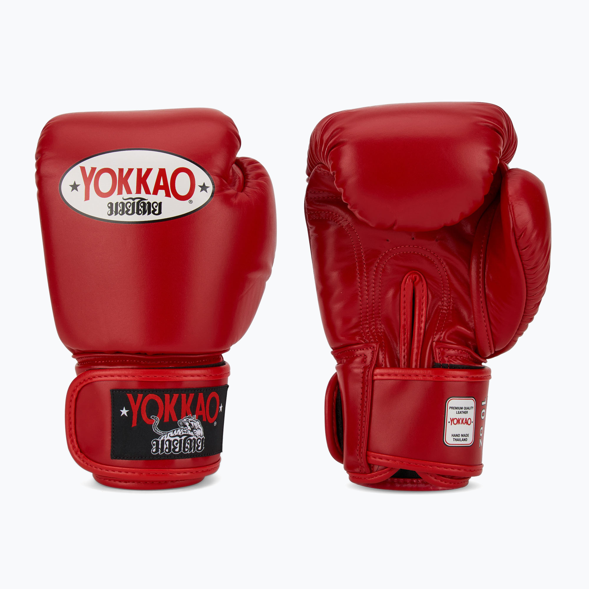 Men's boxing gloves YOKKAO Matrix red (8 oz)