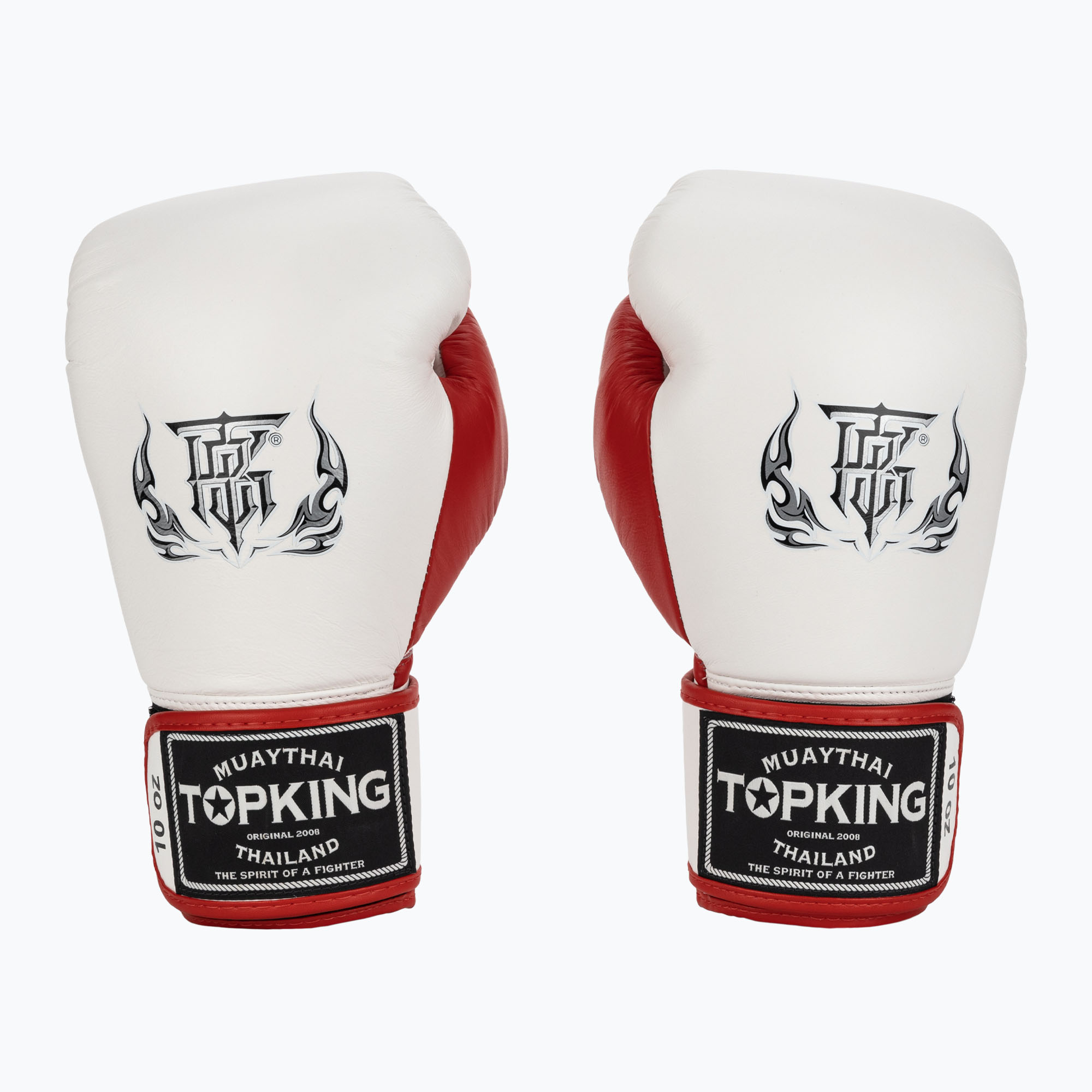 Top King Boxing Reborn white/red boxing gloves