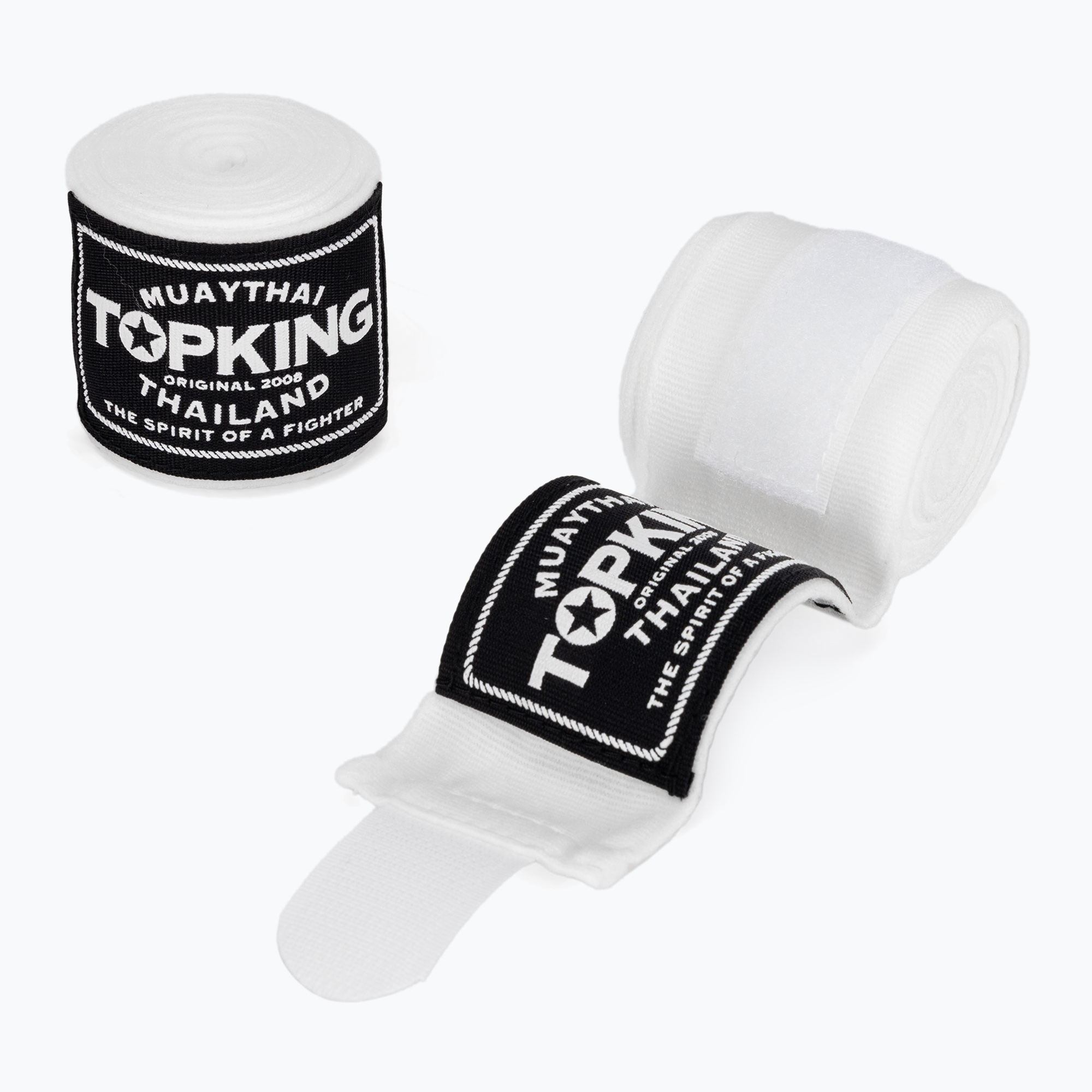 Top King boxing bandages TKHWR-01 black (4 m)