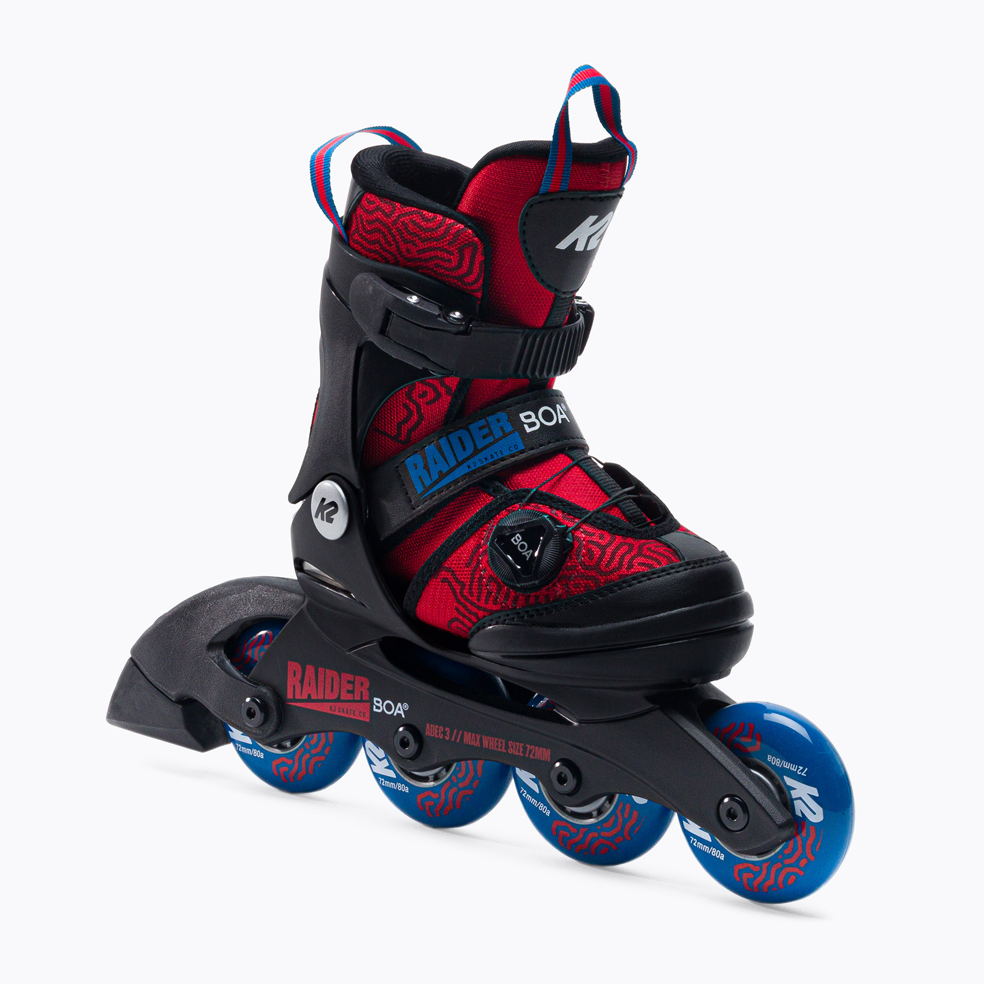 K2 Raider Boa children's roller skates red 30G0185 (35-40 (L))