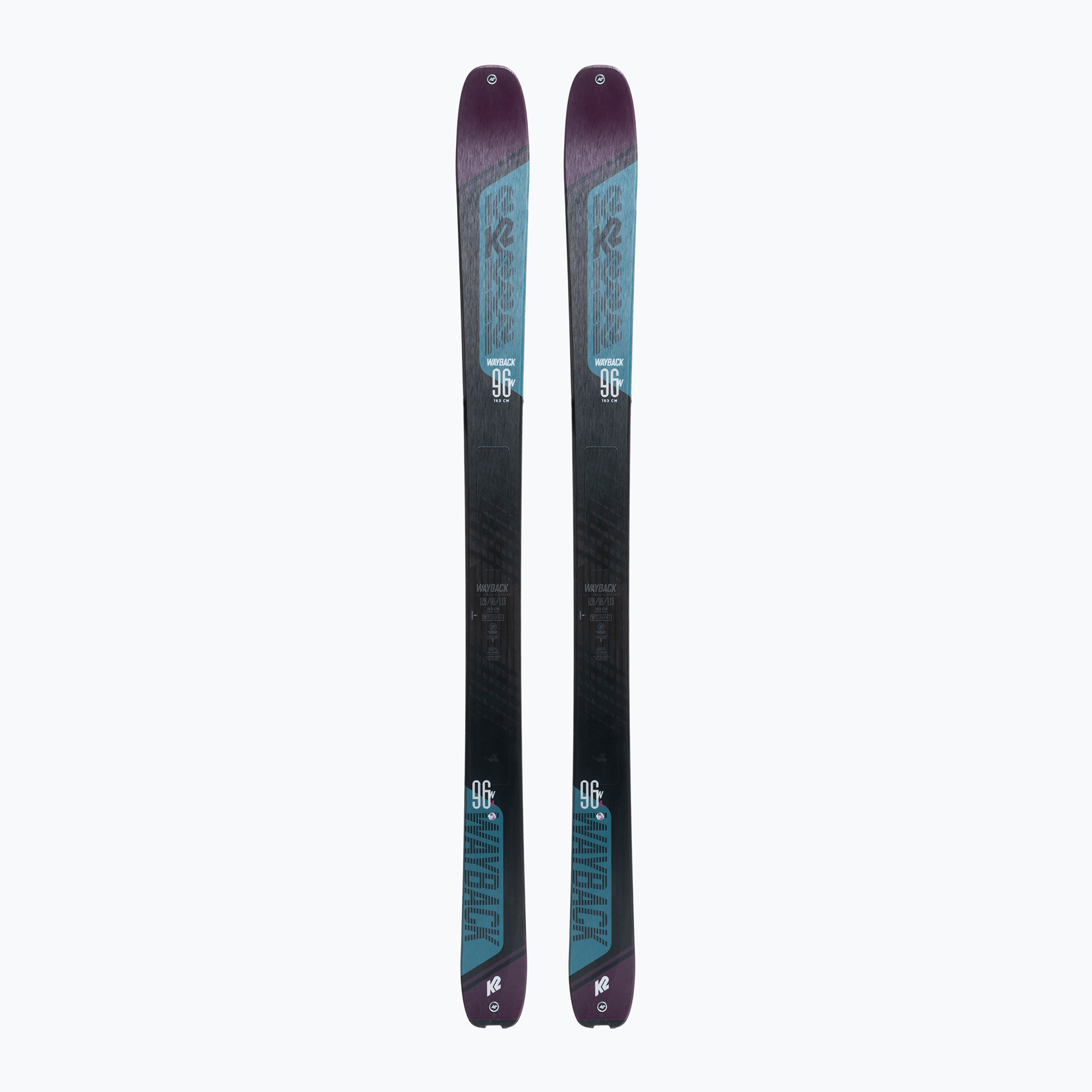 Women's skate ski K2 Wayback 96 W blue-purple 10G0600.101.1