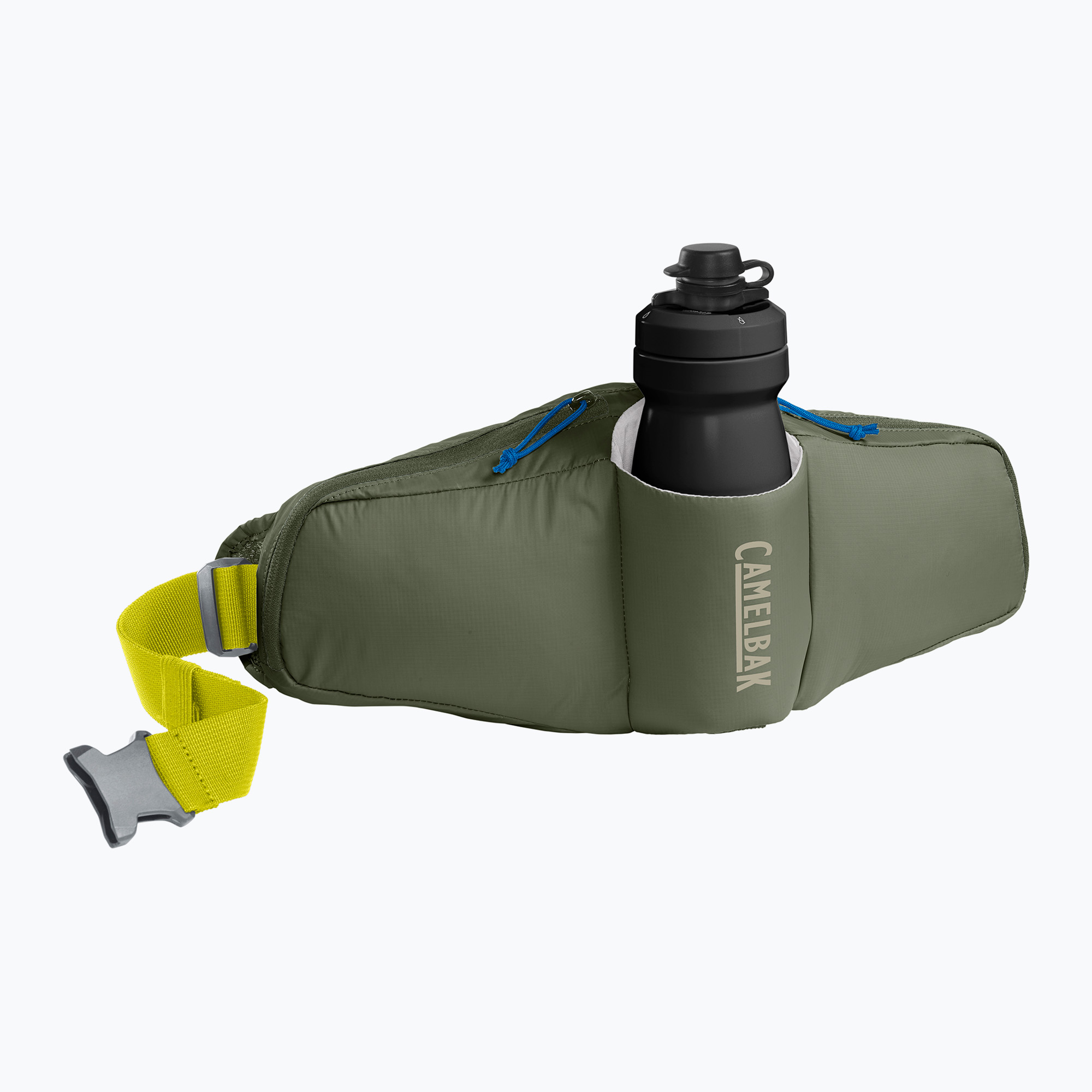 Waistbag CamelBak Podium Flow 2 l with 620 ml bottle dusty olive (2 l)