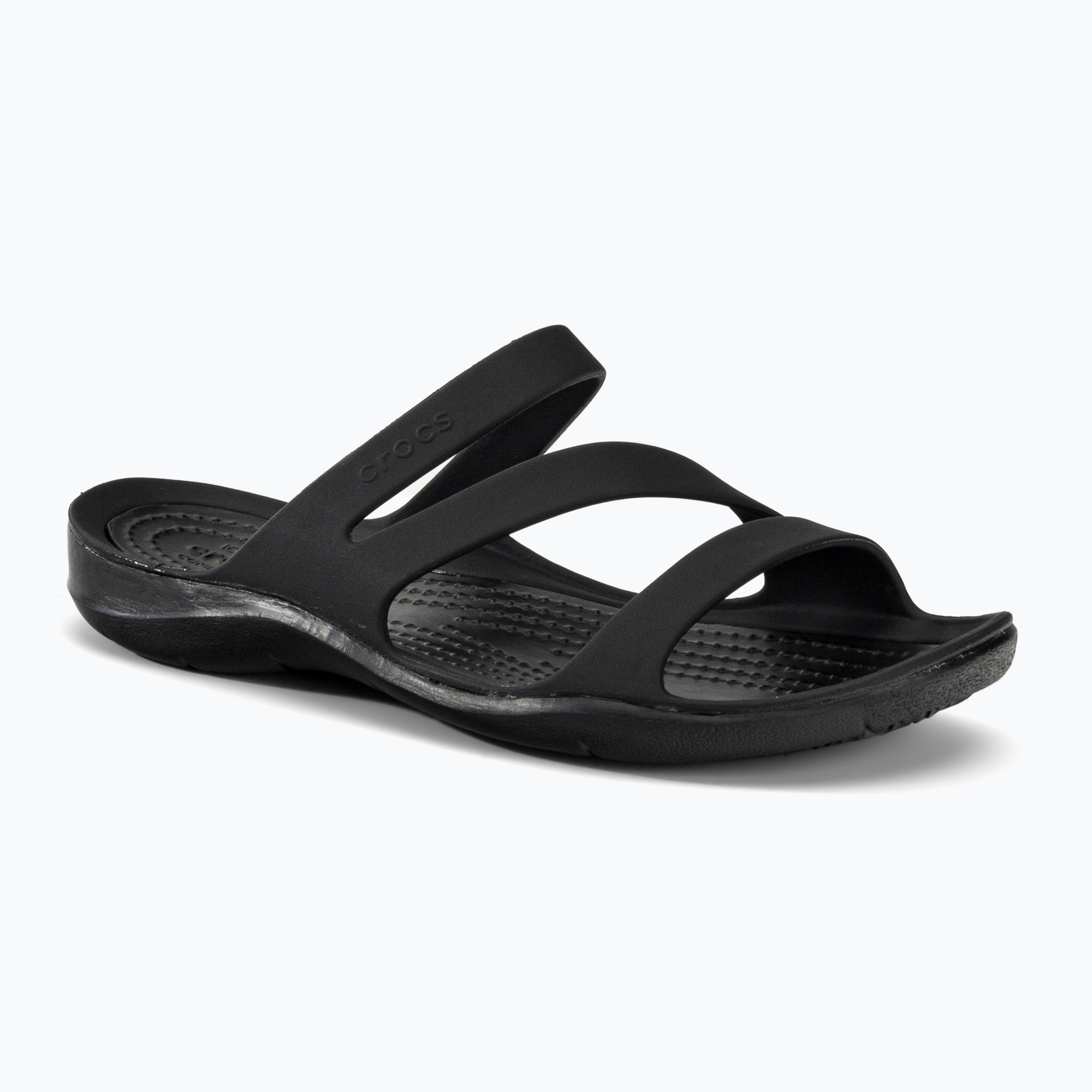 Women's Crocs Swiftwater Sandal black 203998-060 flip-flops (39-40 EU)