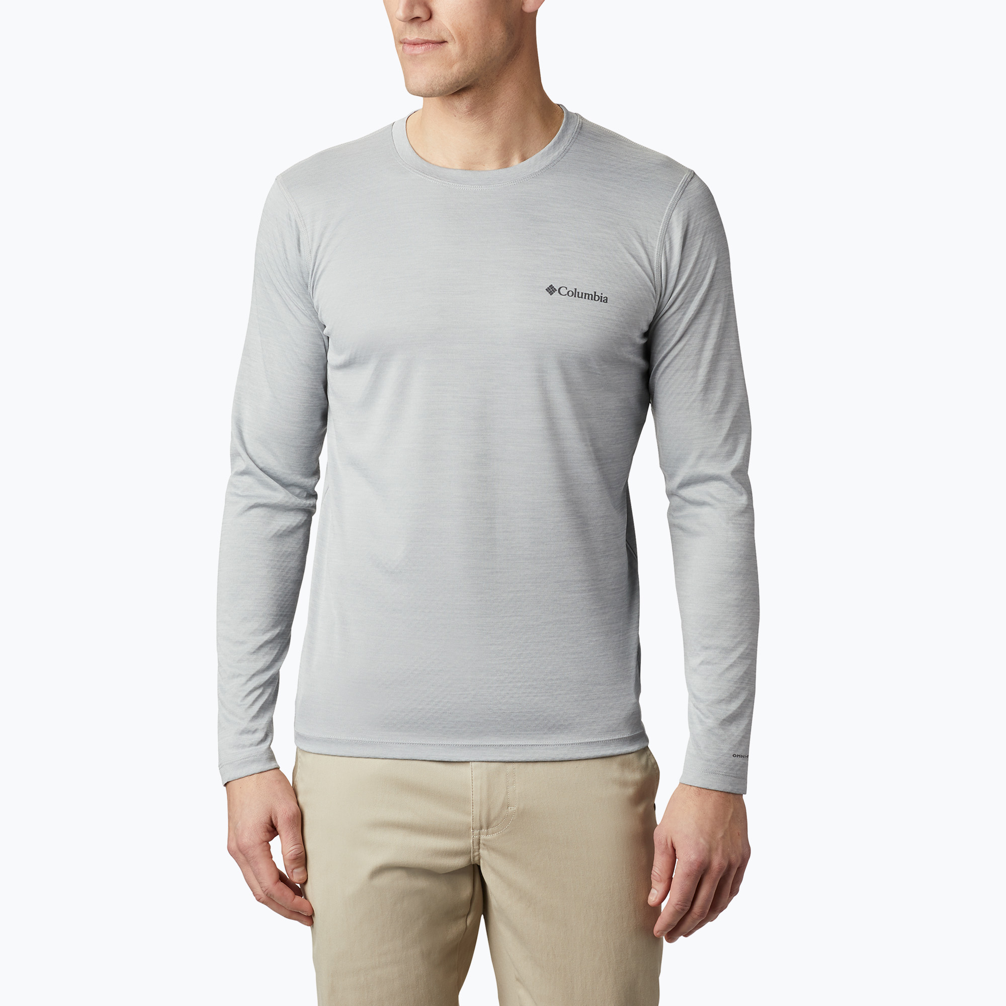 Columbia Zero Rules columbia grey heather trekking longsleeve (XL)