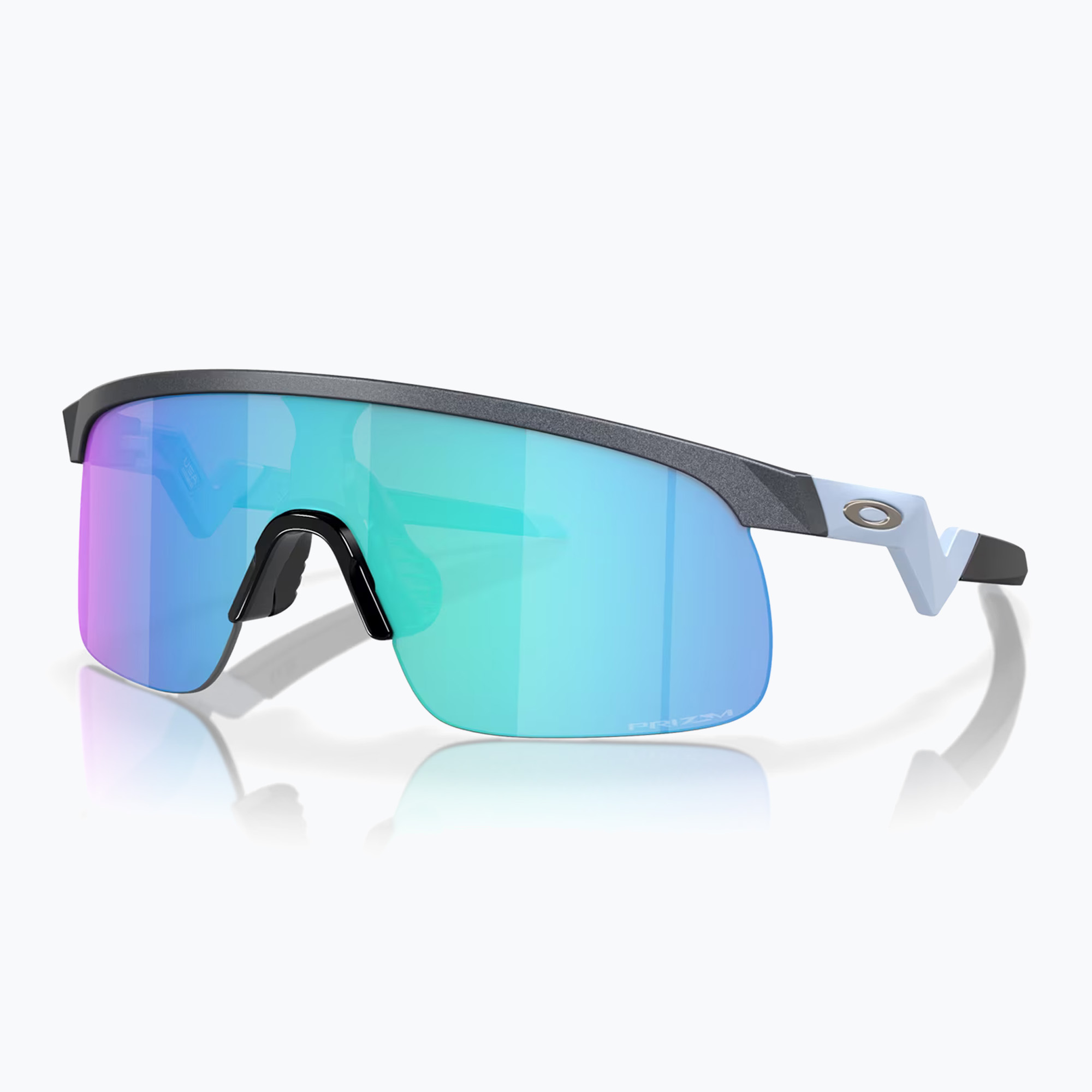 Oakley Resistor blue steel/prizm sapphire children's sunglasses