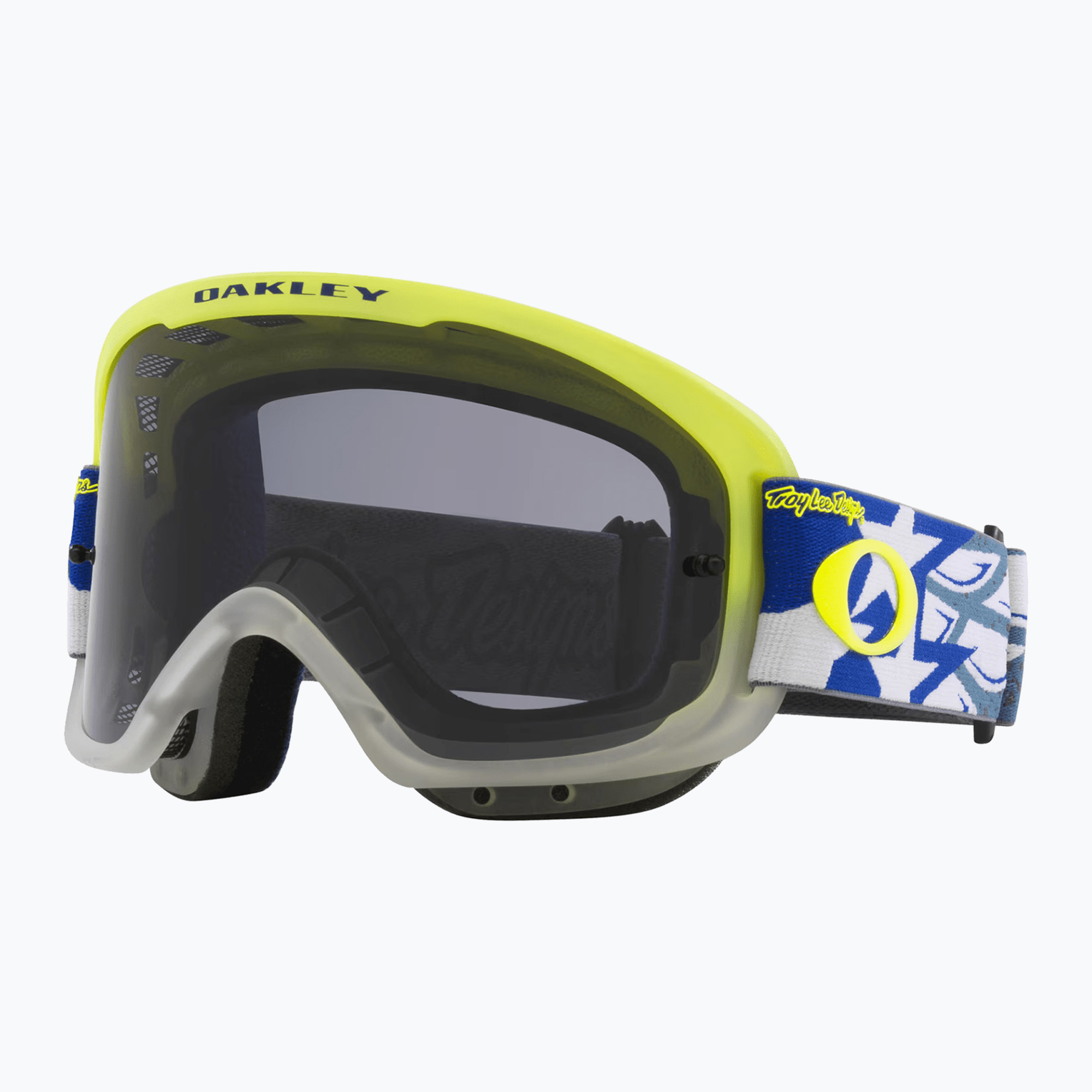 Oakley O Frame 2.0 Pro MTB cycling goggles tld blue wings/dark grey (M)