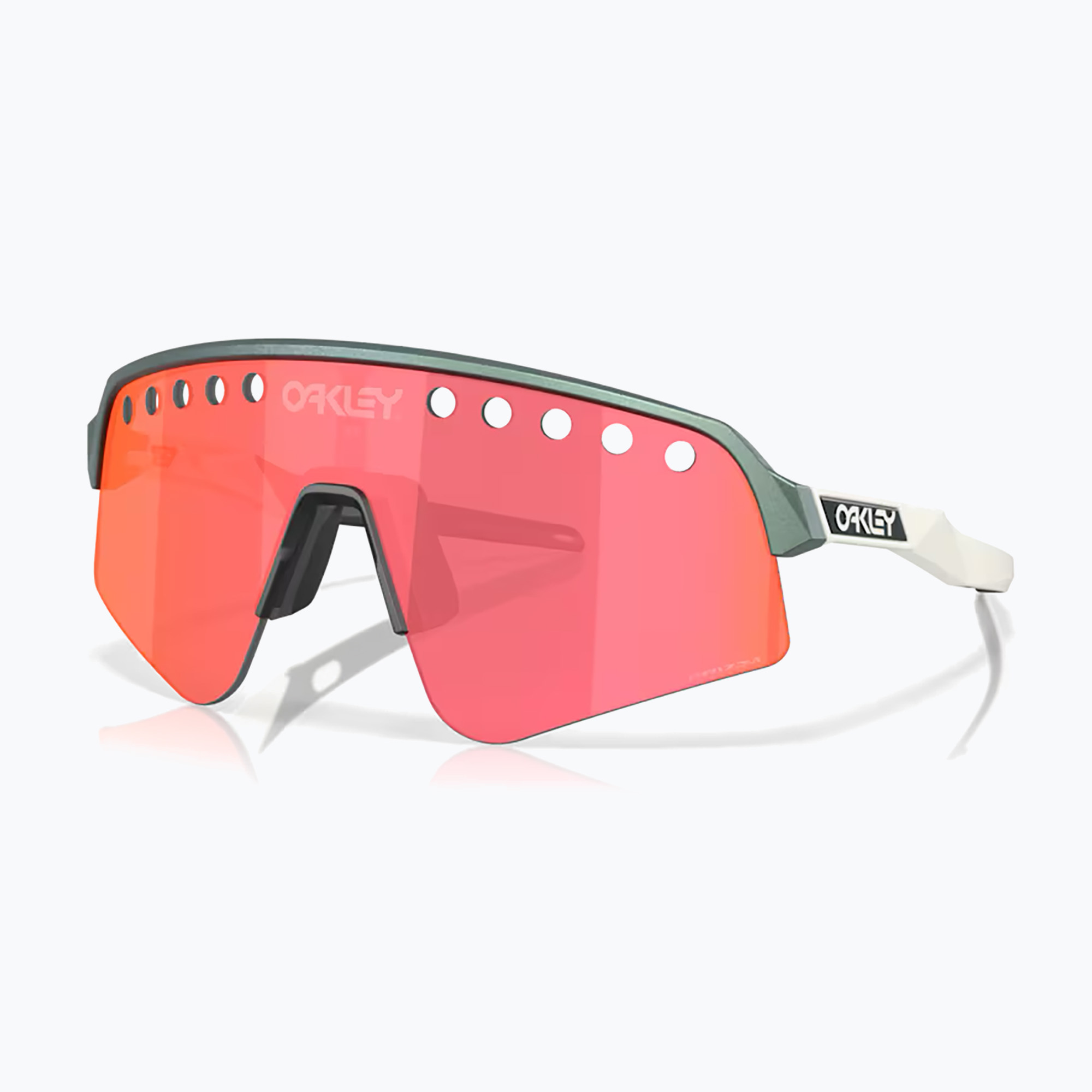 Oakley Sutro Lite Sweep matte silver/blue colourshift/prizm trail torch sunglasses