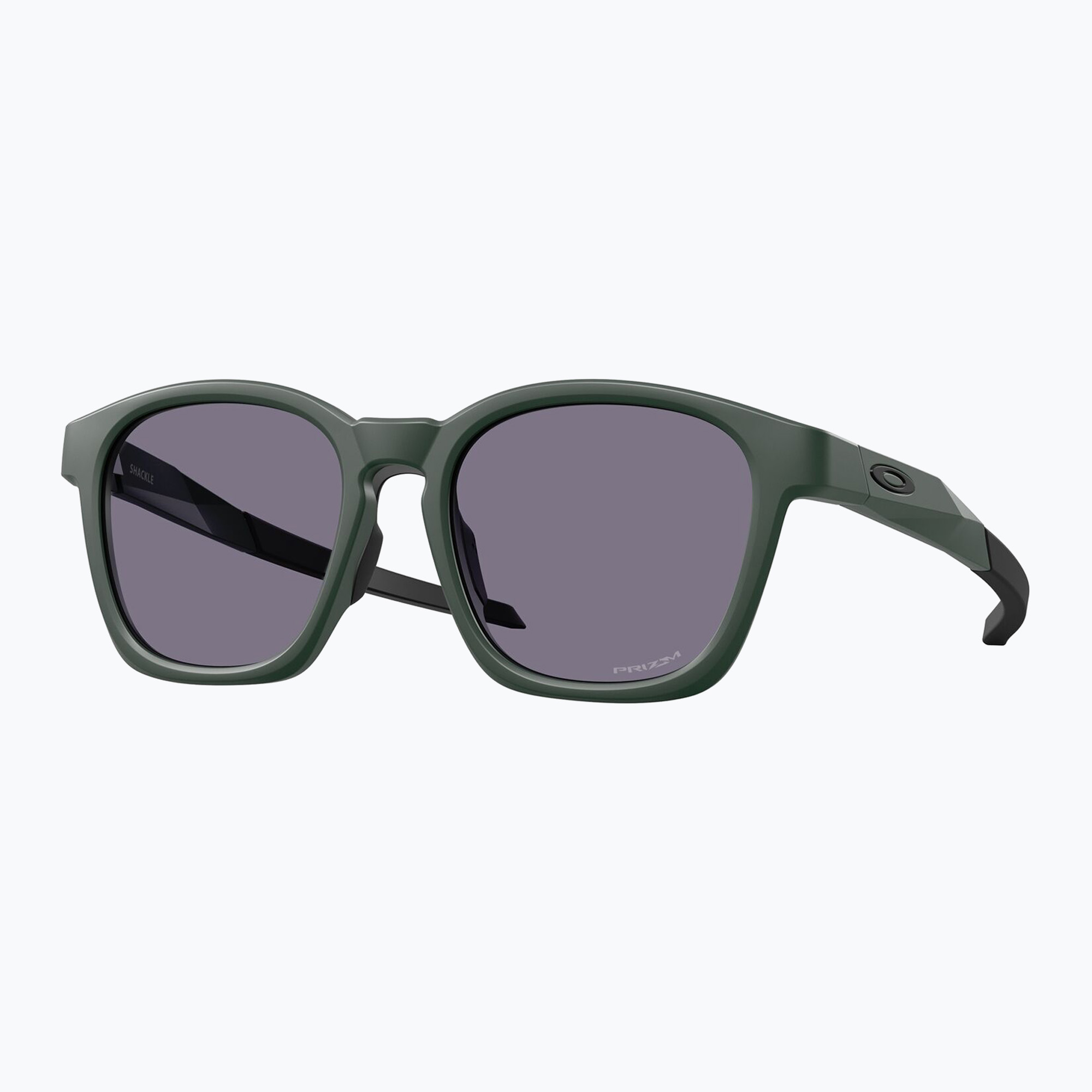 Oakley Shackle matte hunter green/prizm grey sunglasses