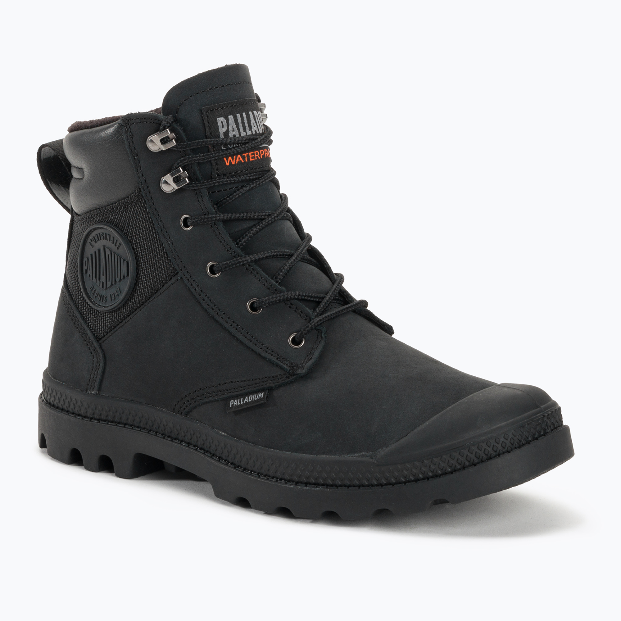 Palladium Pampa SHIeld WP+ LUX black/black shoes (38 EU)