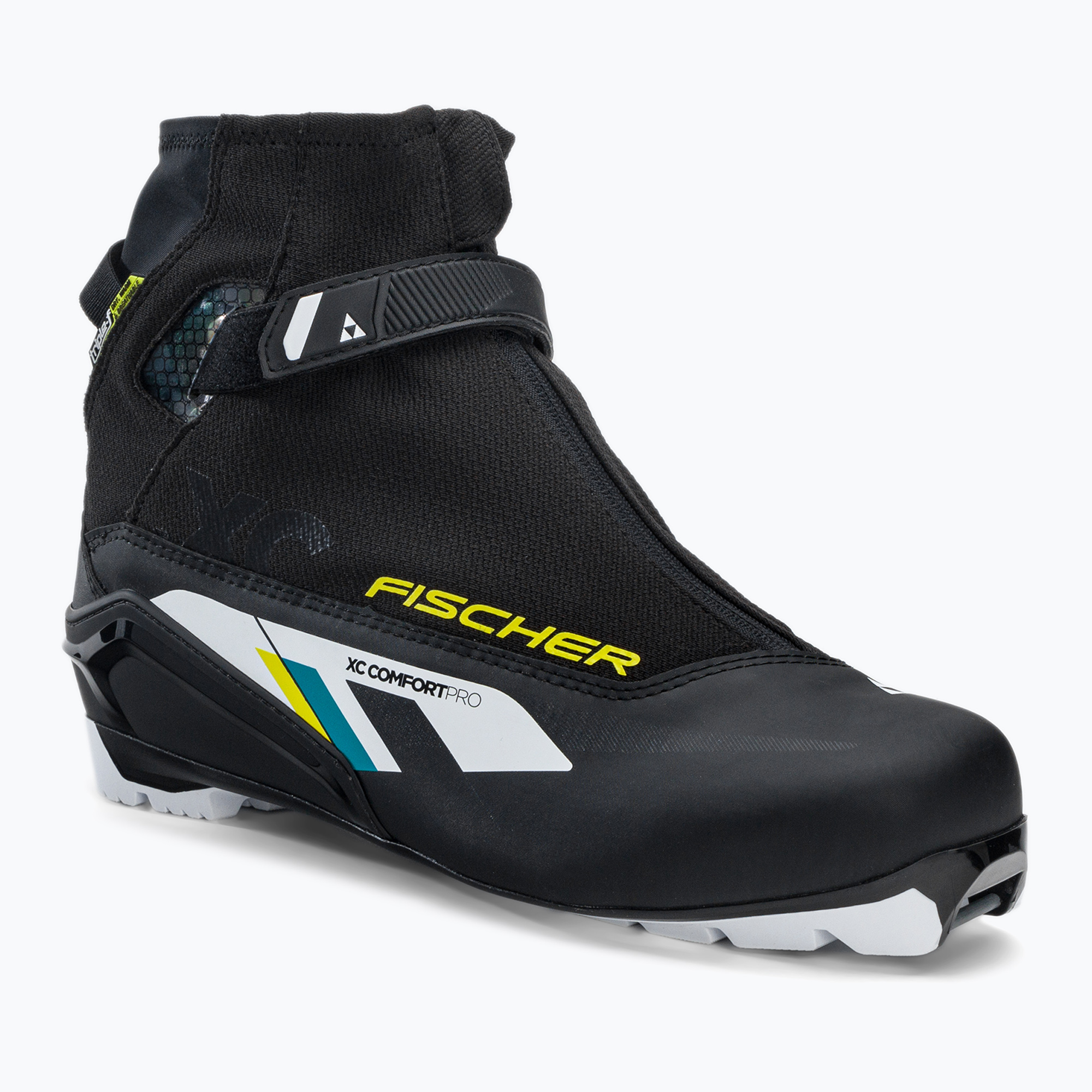 Fischer XC Comfort Pro cross-country ski boots black/yellow S20920 (43 EU)