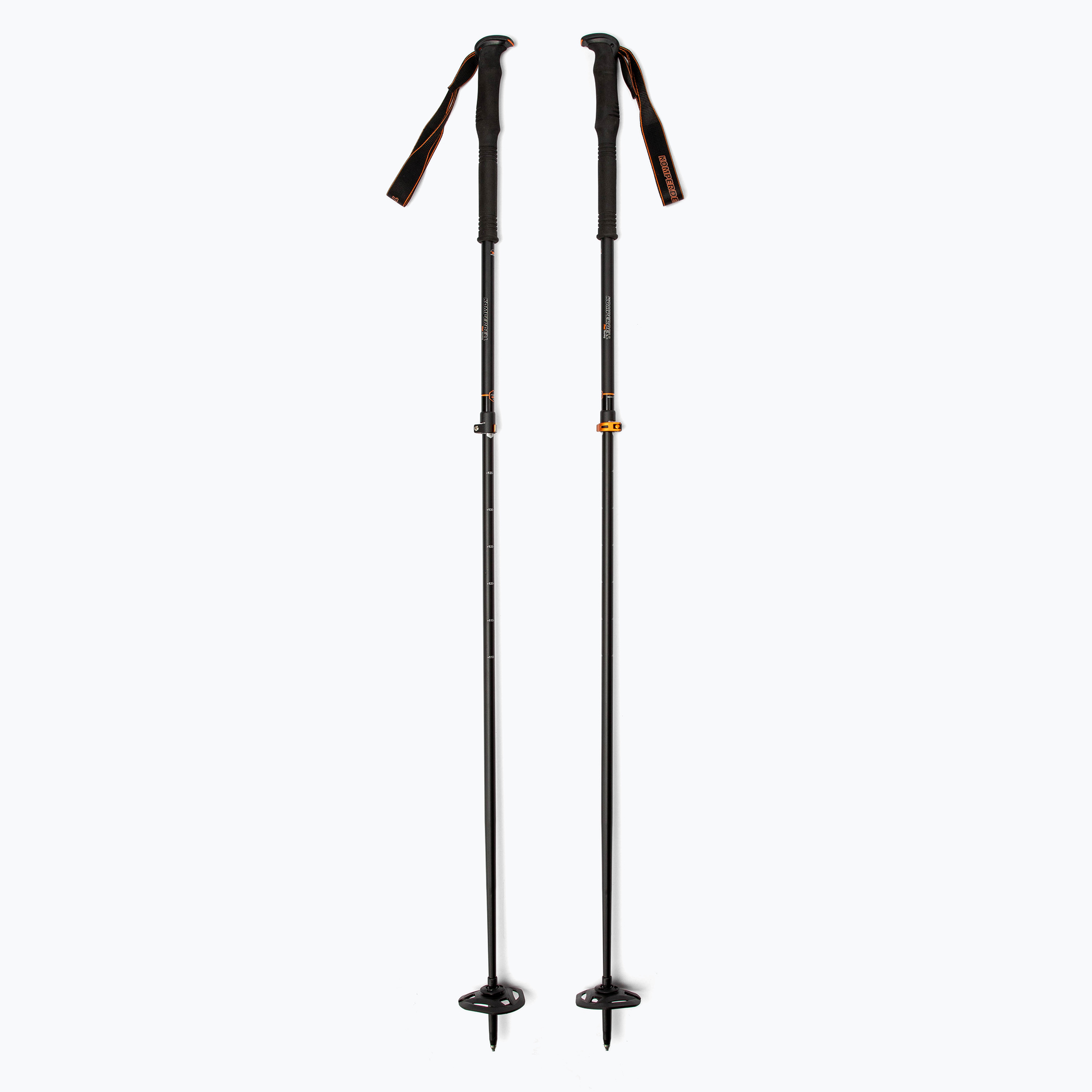 Komperdell FREE Touring Ti ski poles black 1842381-02 (105-135 cm)