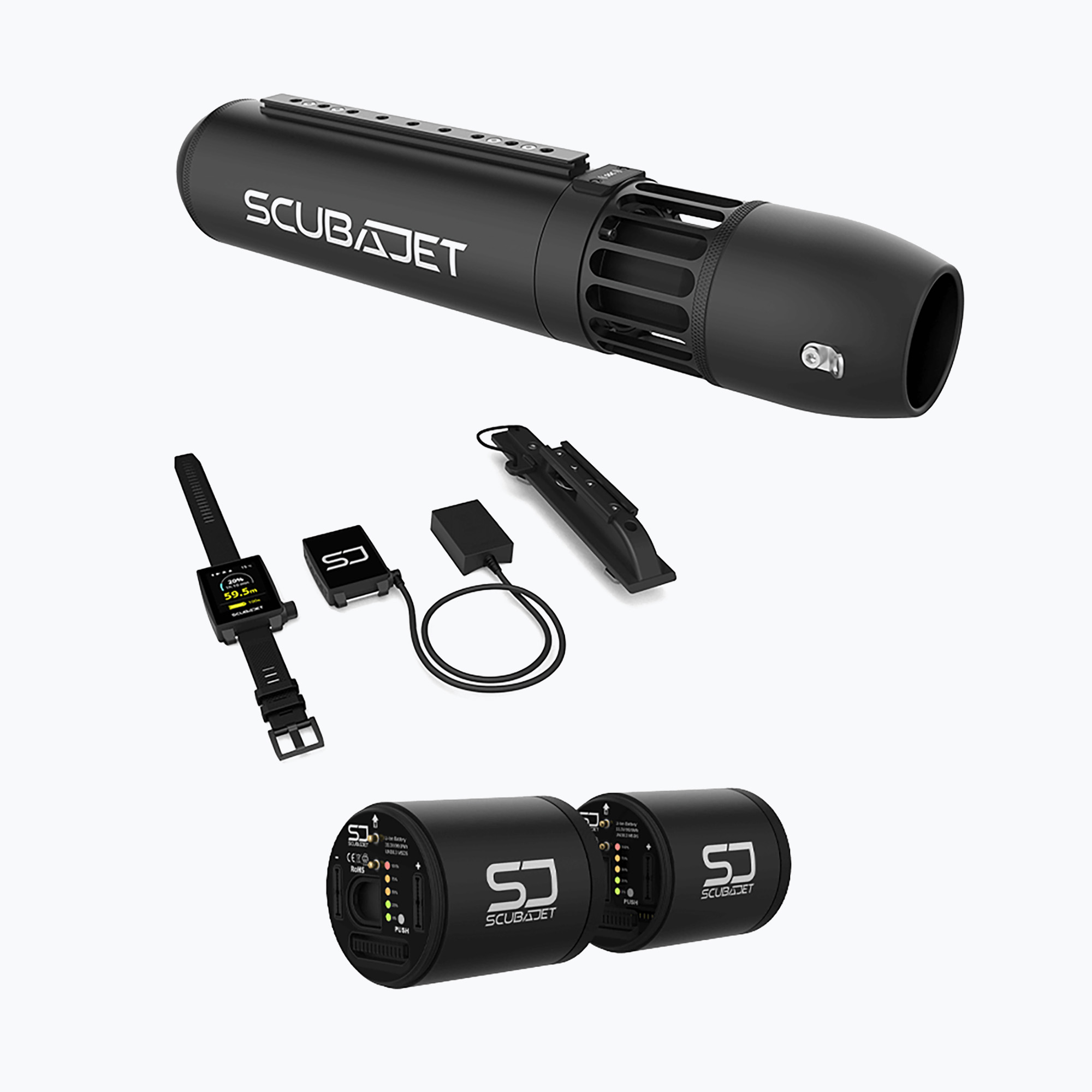 SUP SCUBAJET PRO Sup Kit black