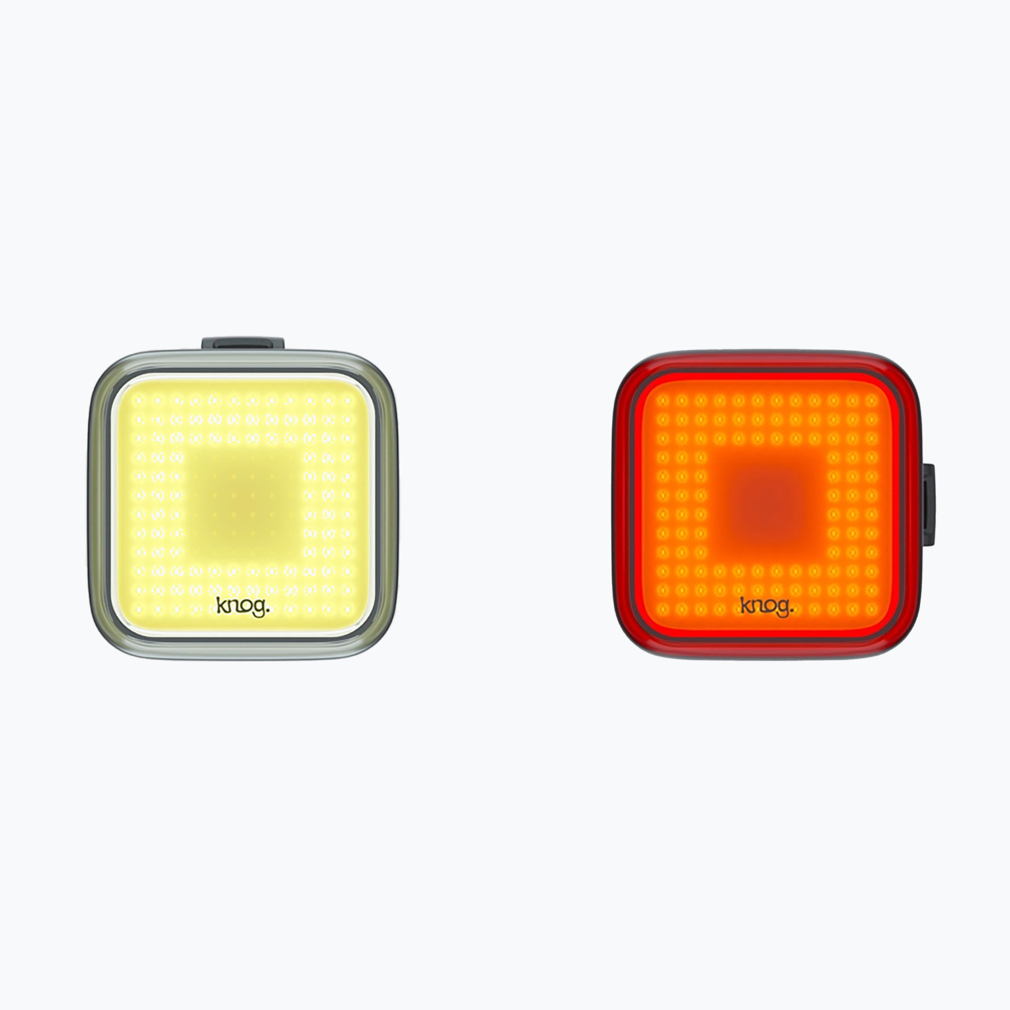 Knog Blinder Square Twinpack front+rear bike lamp set 12291 (200 + 100 lm)