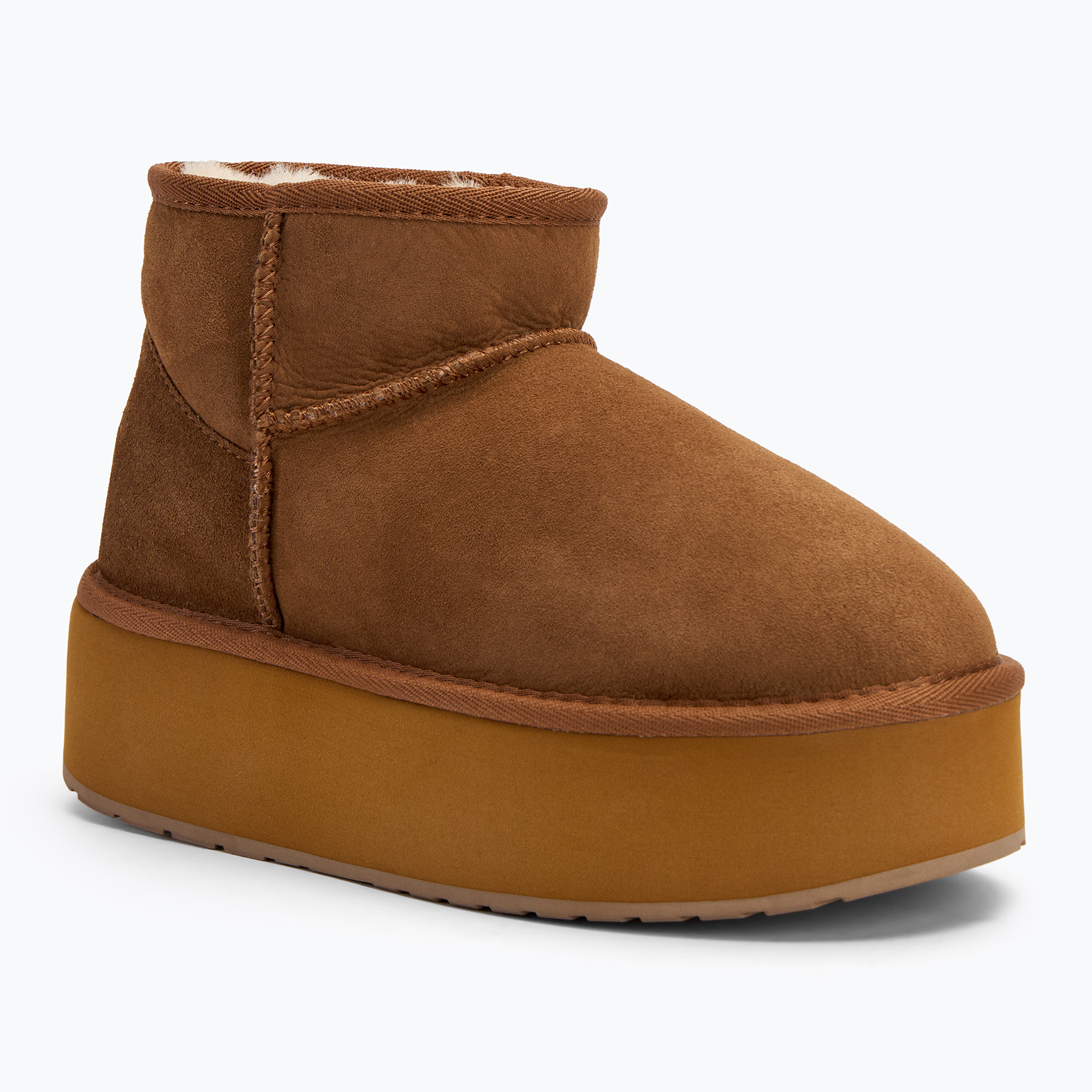 Women's snow boots EMU Australia Stinger Micro Flatform chestnut (39 EU)