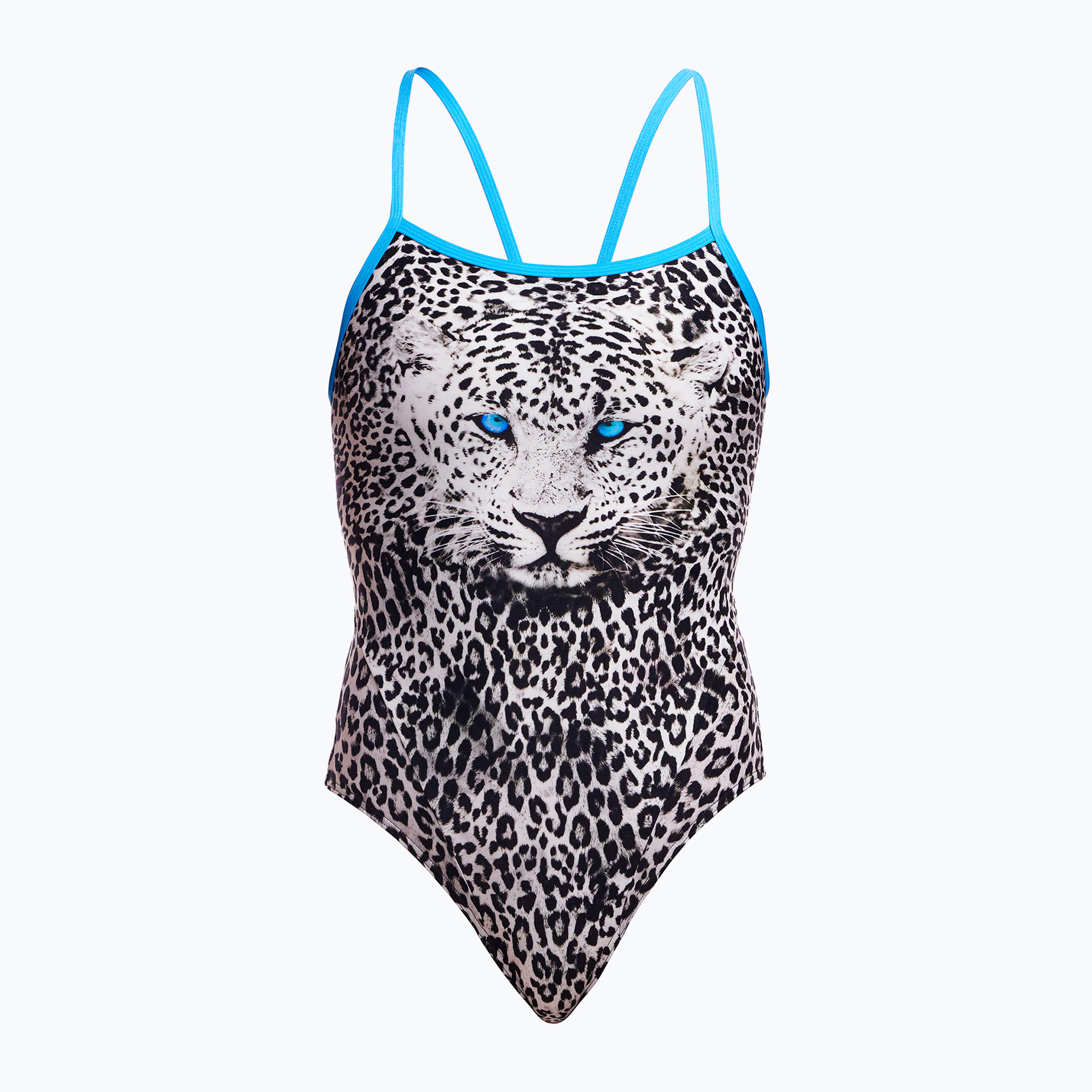 Women's swimsuit Funkita Single Strap One Piece white walker (12 AUS)