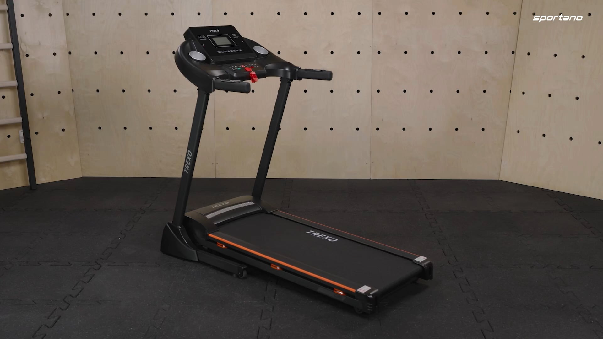 TREXO X200 electric treadmill black