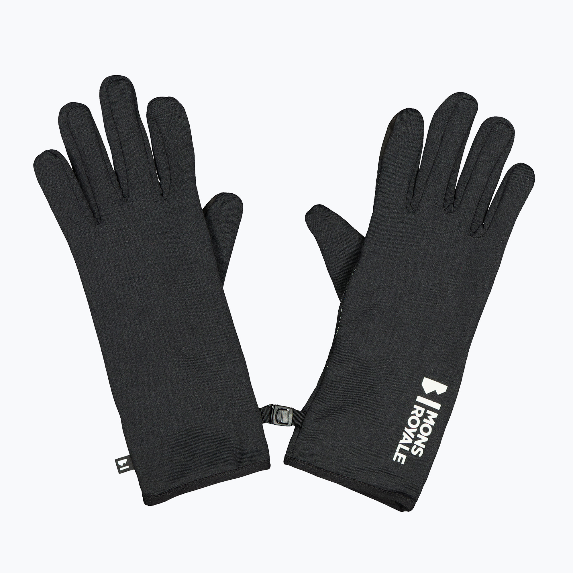 Mons Royale Amp Merino Fleece black gloves (XL)