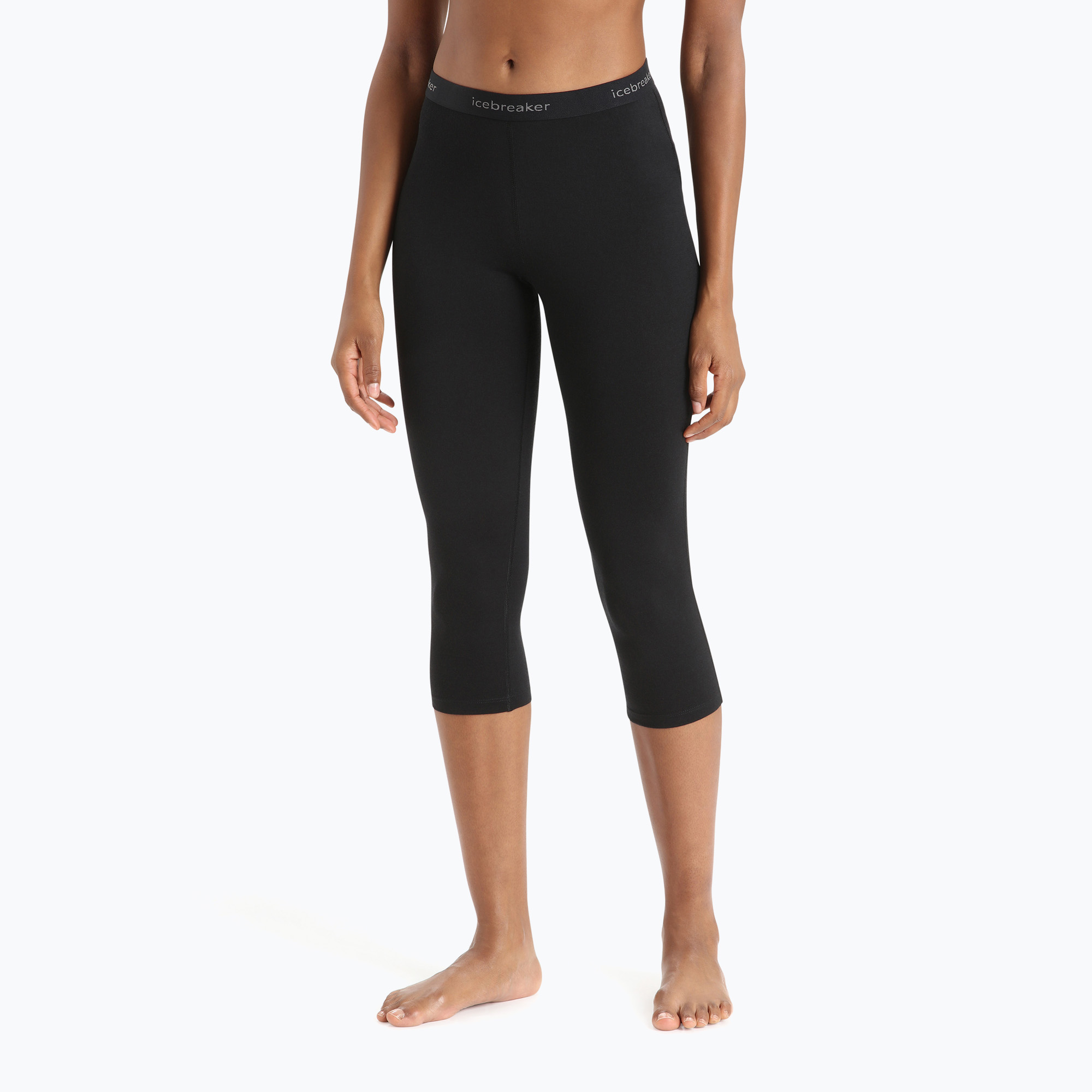 Women's thermal pants icebreaker 200 Oasis Legless black 104382