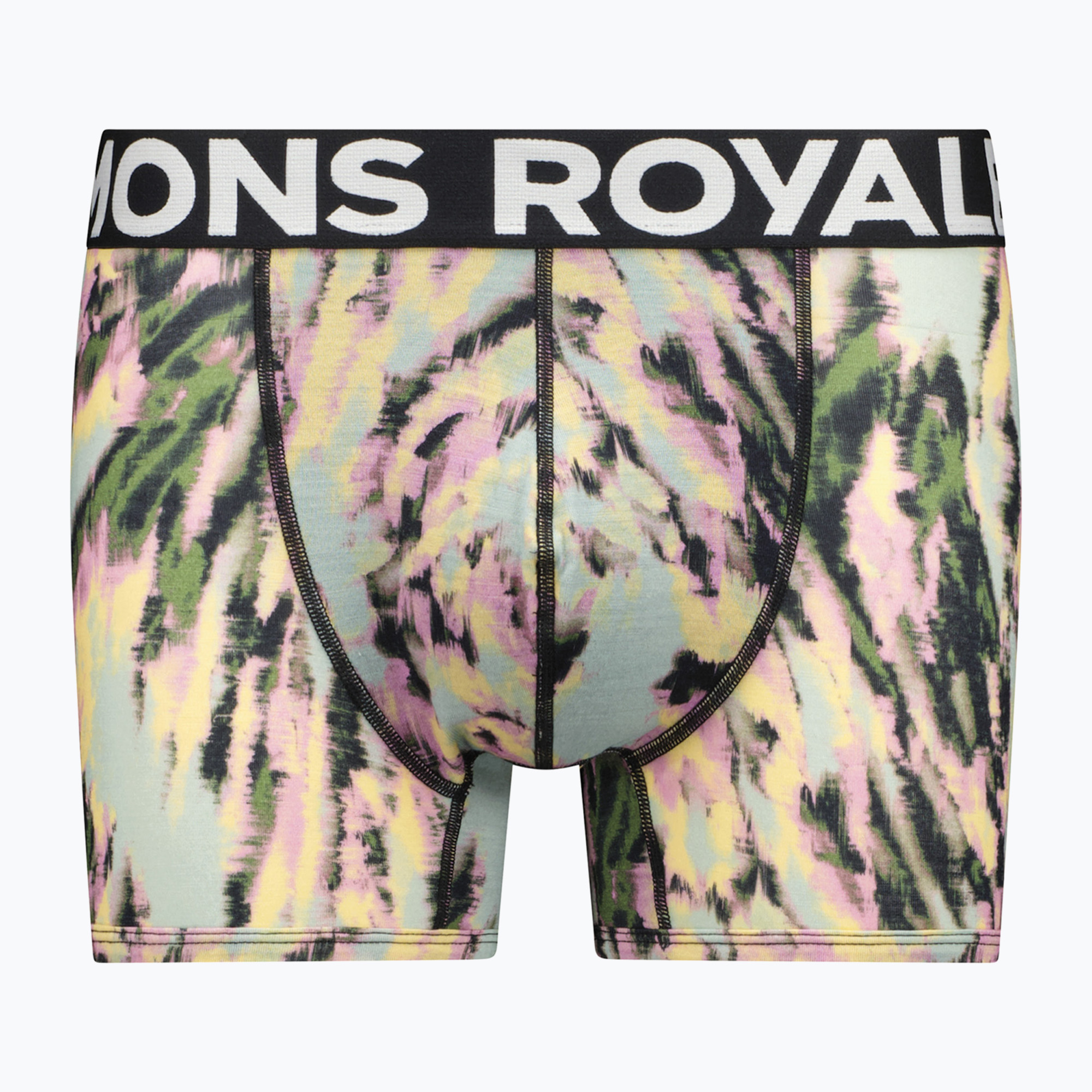 Men's thermal boxer shorts Mons Royale Hold 'em Shorty Merino red things (L)