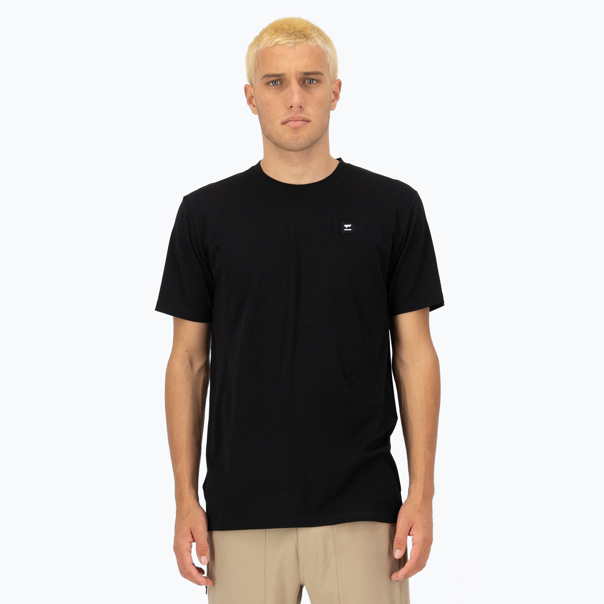 Mons Royale Icon men's t-shirt black (S)