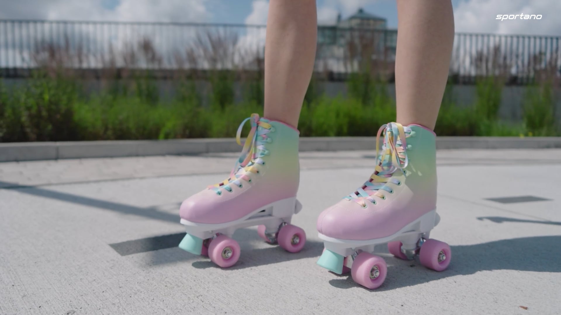 Women's roller skates ATTABO Serena pink