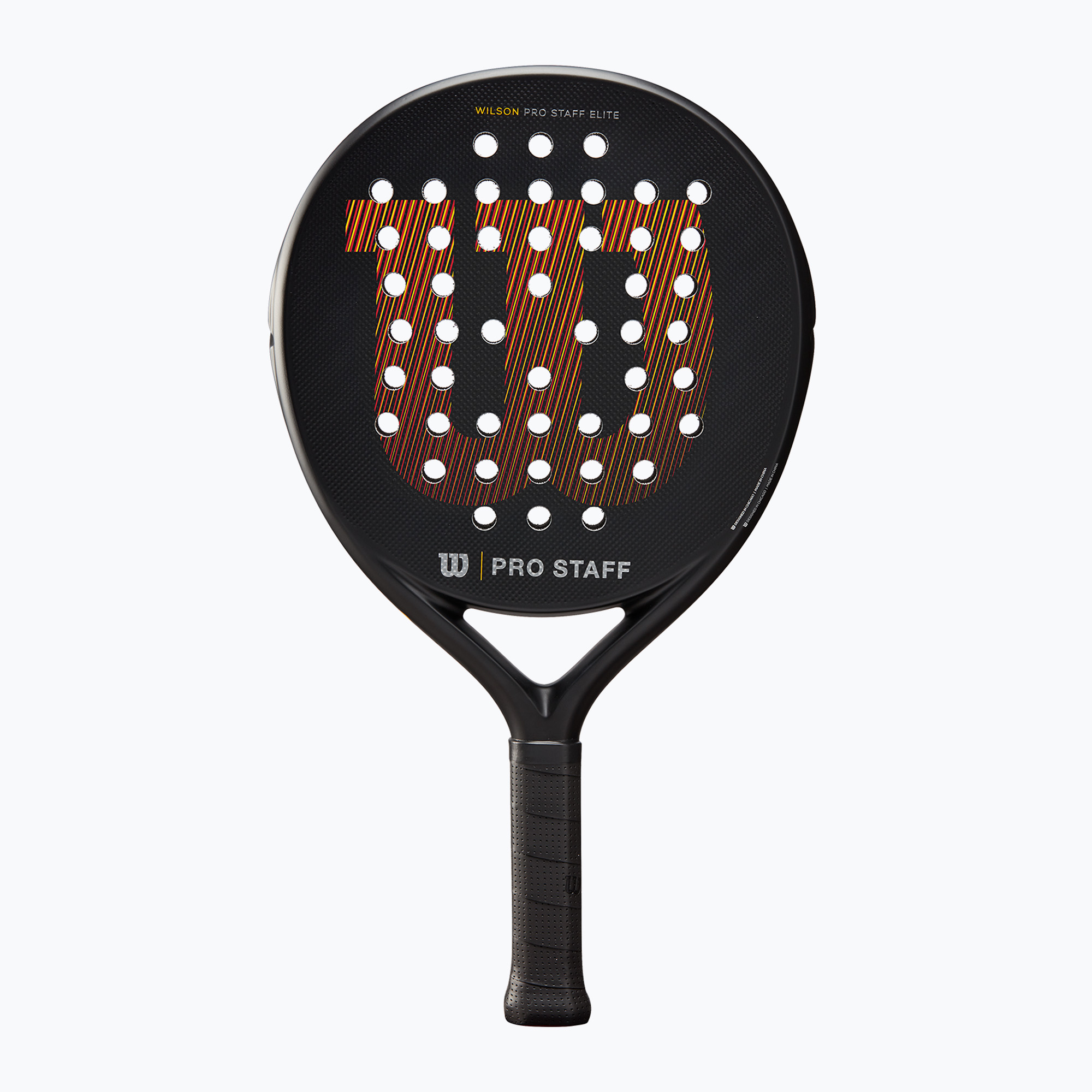 Wilson Pro Staff V2 Elite padel racket black/red/yellow