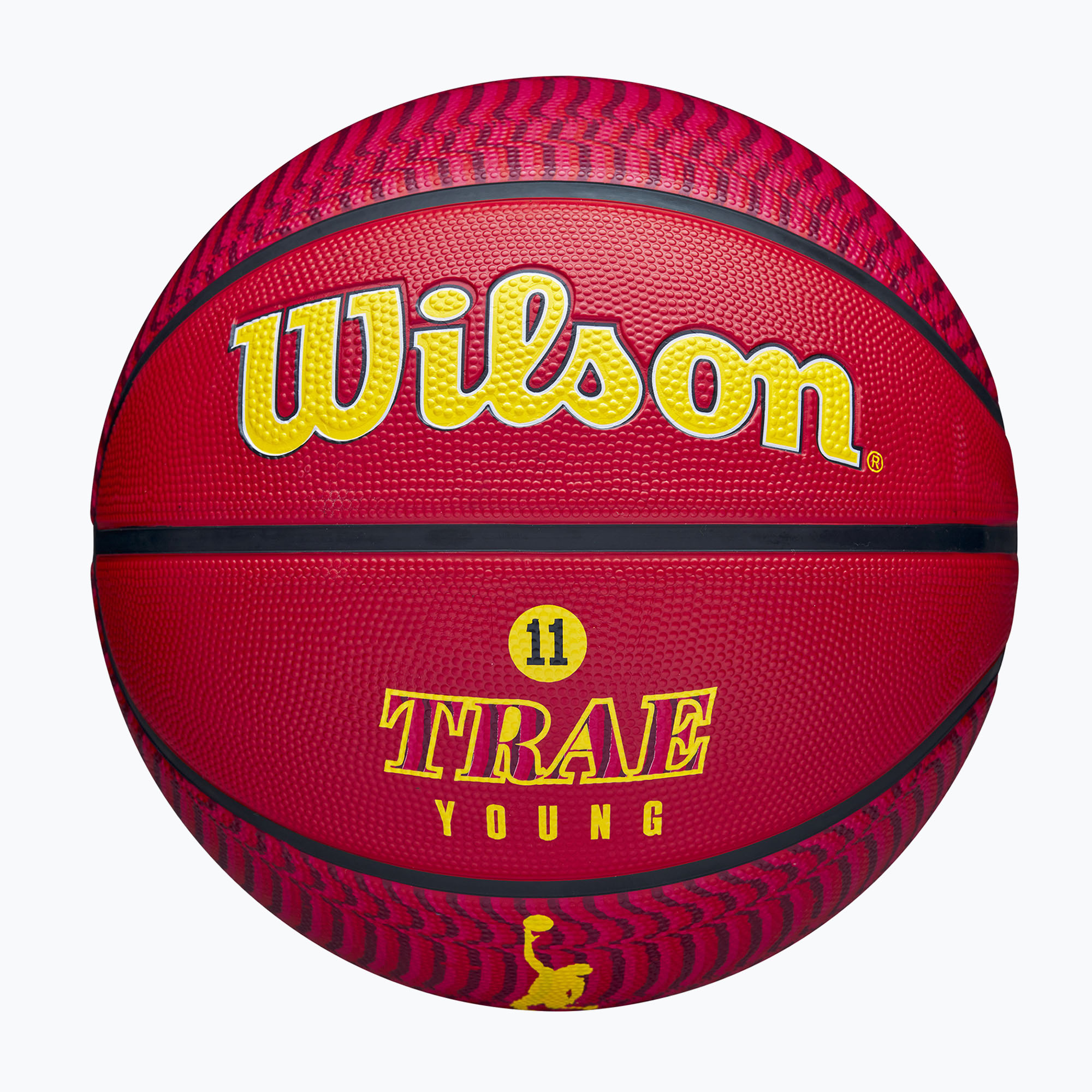 Wilson NBA Player Icon Outdoor Trae basketball WZ4013201XB7 size 7 (7)